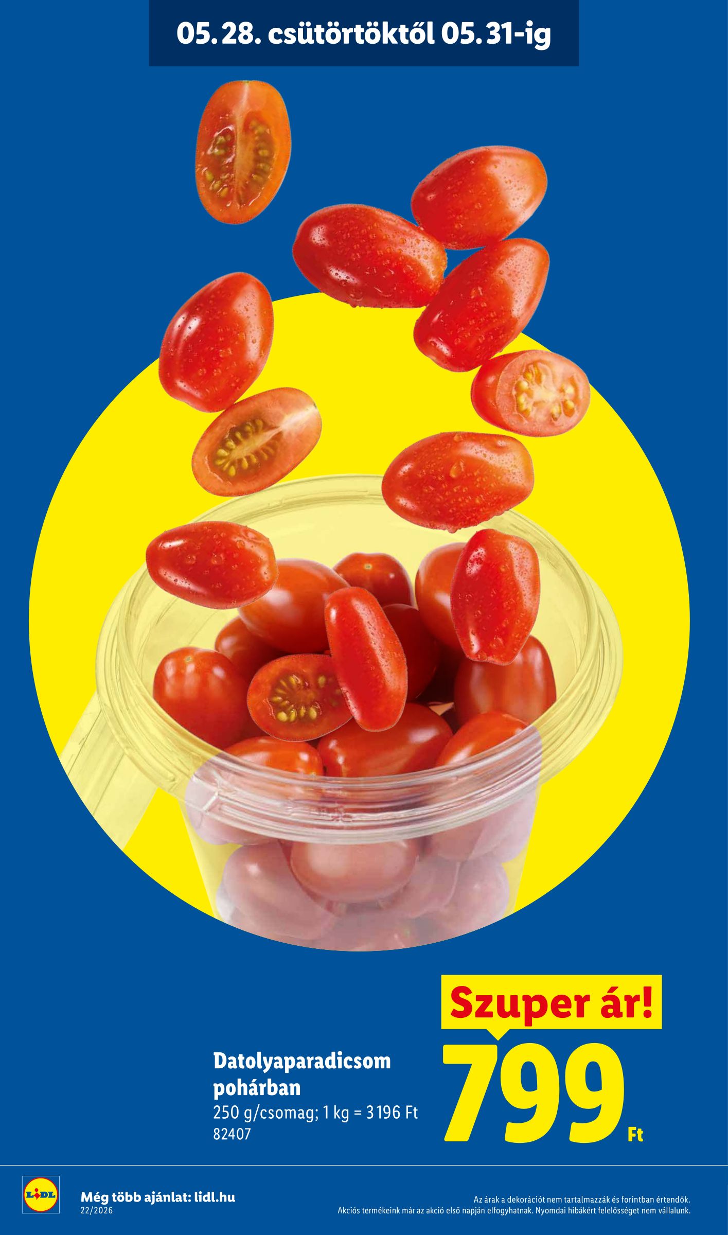 lidl - Lidl hirdetmény a következő hétre csütörtöktől 2026.05.28.-tól szerdától 2026.06.03.-ig - page: 2