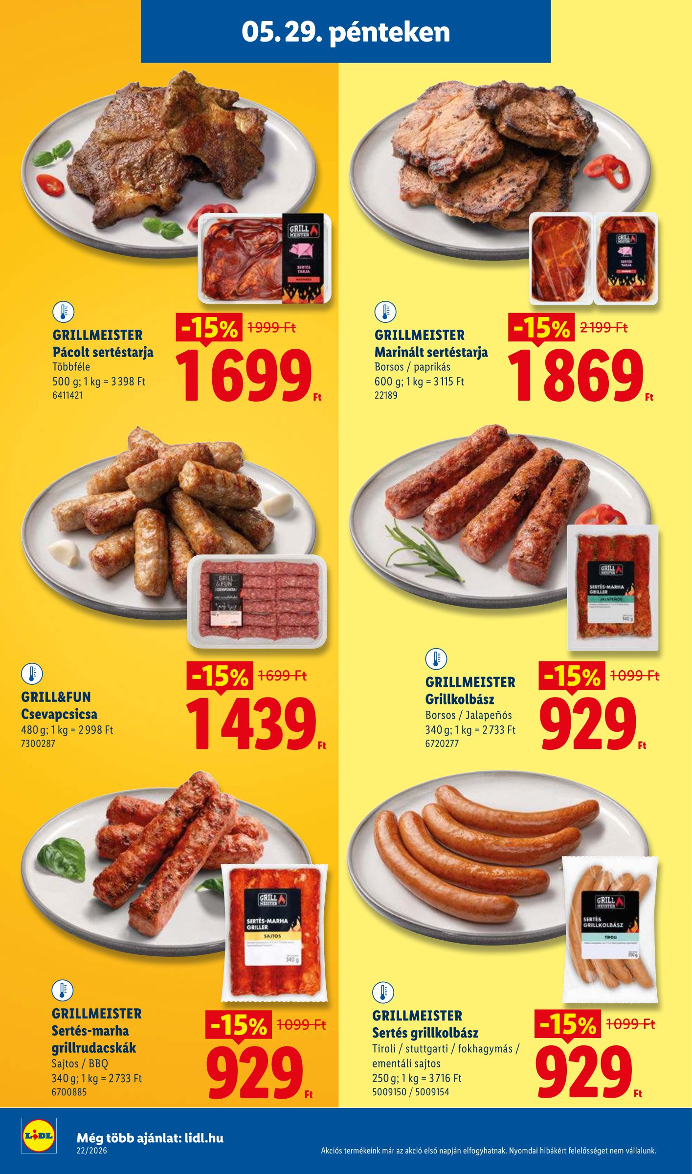 lidl - Lidl hirdetmény a következő hétre csütörtöktől 2026.05.28.-tól szerdától 2026.06.03.-ig - page: 44