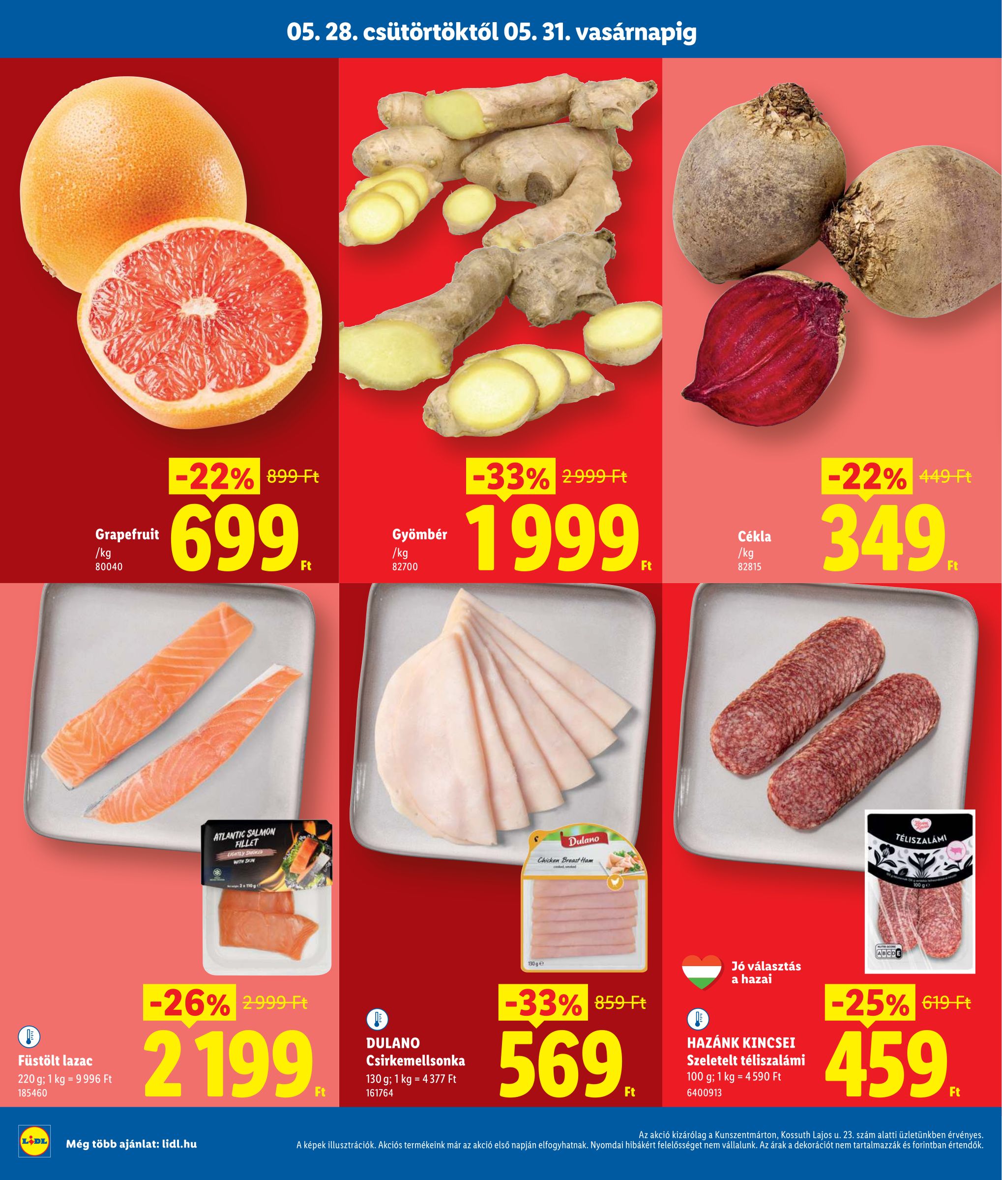 lidl - Lidl - Kunszentmárton hirdetmény a következő hétre csütörtöktől 2026.05.28.-tól vasárnaptól 2026.05.31.-ig - page: 2
