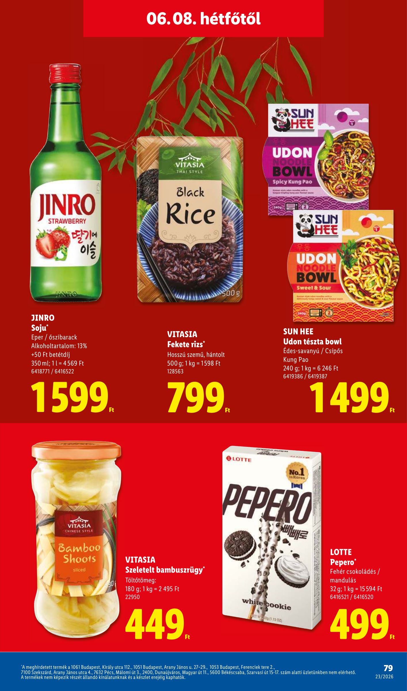 lidl - Lidl hirdetmény a következő hétre csütörtöktől 2026.06.04.-tól szerdától 2026.06.10.-ig - page: 79