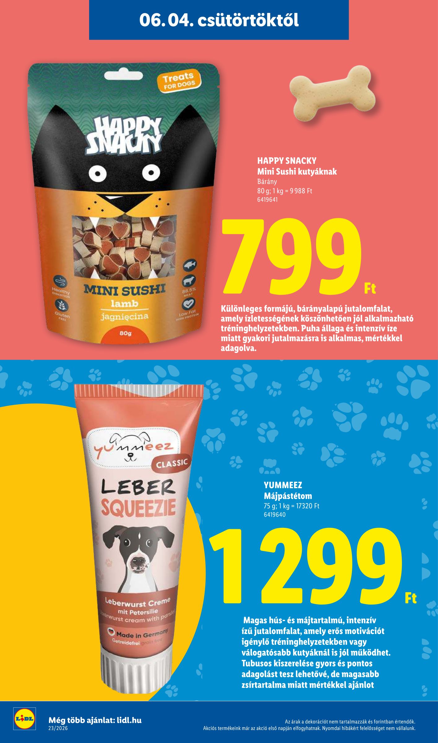 lidl - Lidl hirdetmény a következő hétre csütörtöktől 2026.06.04.-tól szerdától 2026.06.10.-ig - page: 22