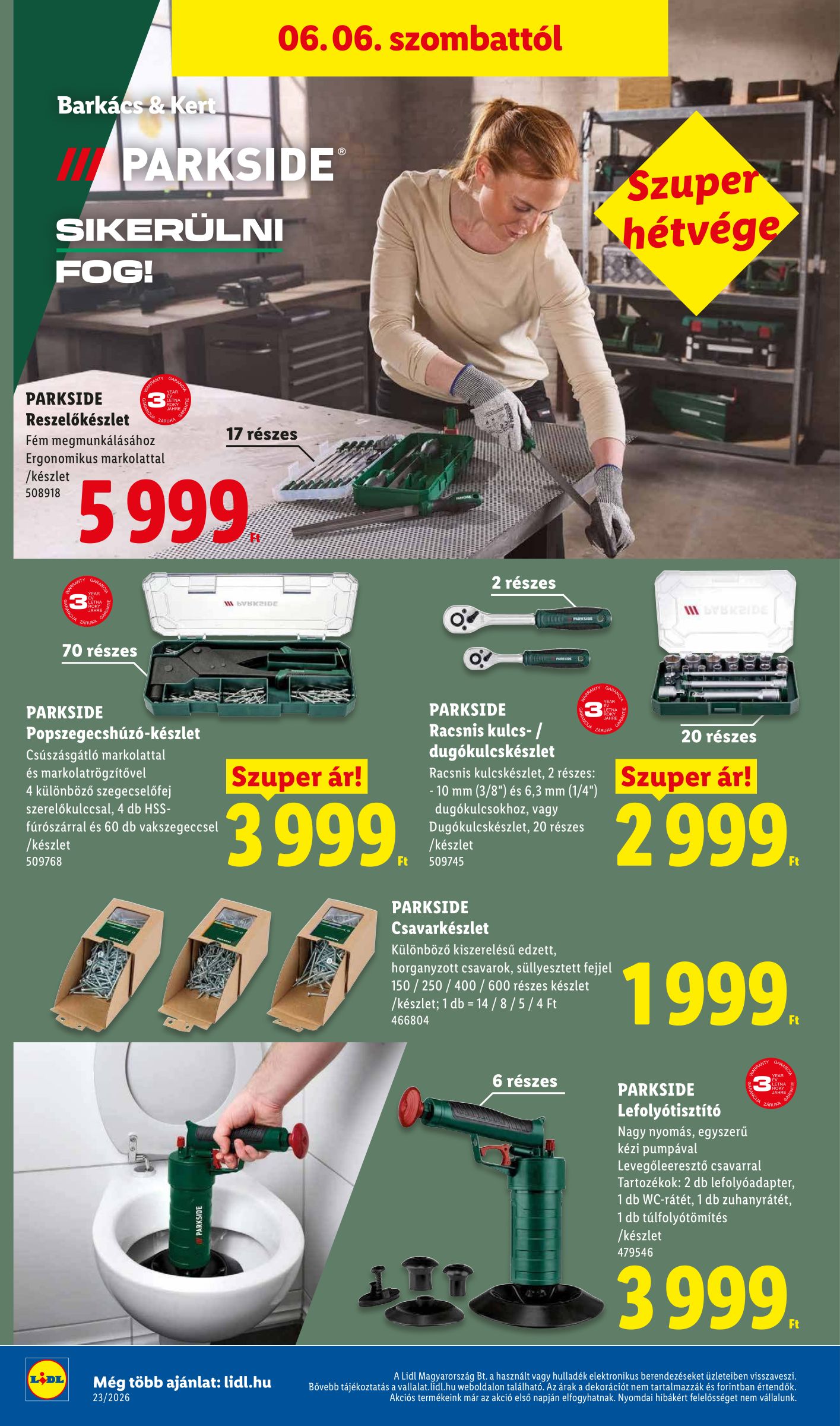 lidl - Lidl hirdetmény a következő hétre csütörtöktől 2026.06.04.-tól szerdától 2026.06.10.-ig - page: 54