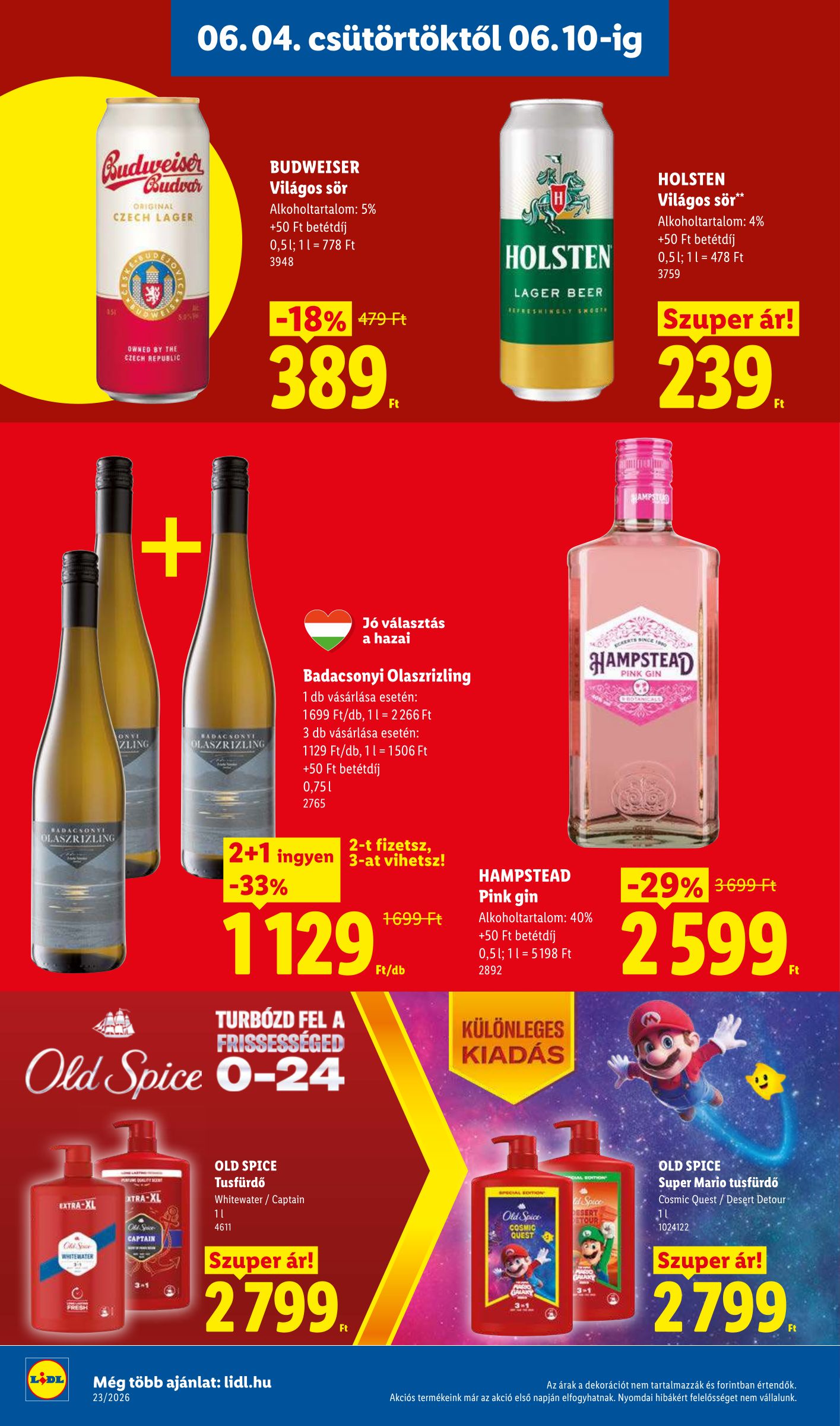 lidl - Lidl hirdetmény a következő hétre csütörtöktől 2026.06.04.-tól szerdától 2026.06.10.-ig - page: 16