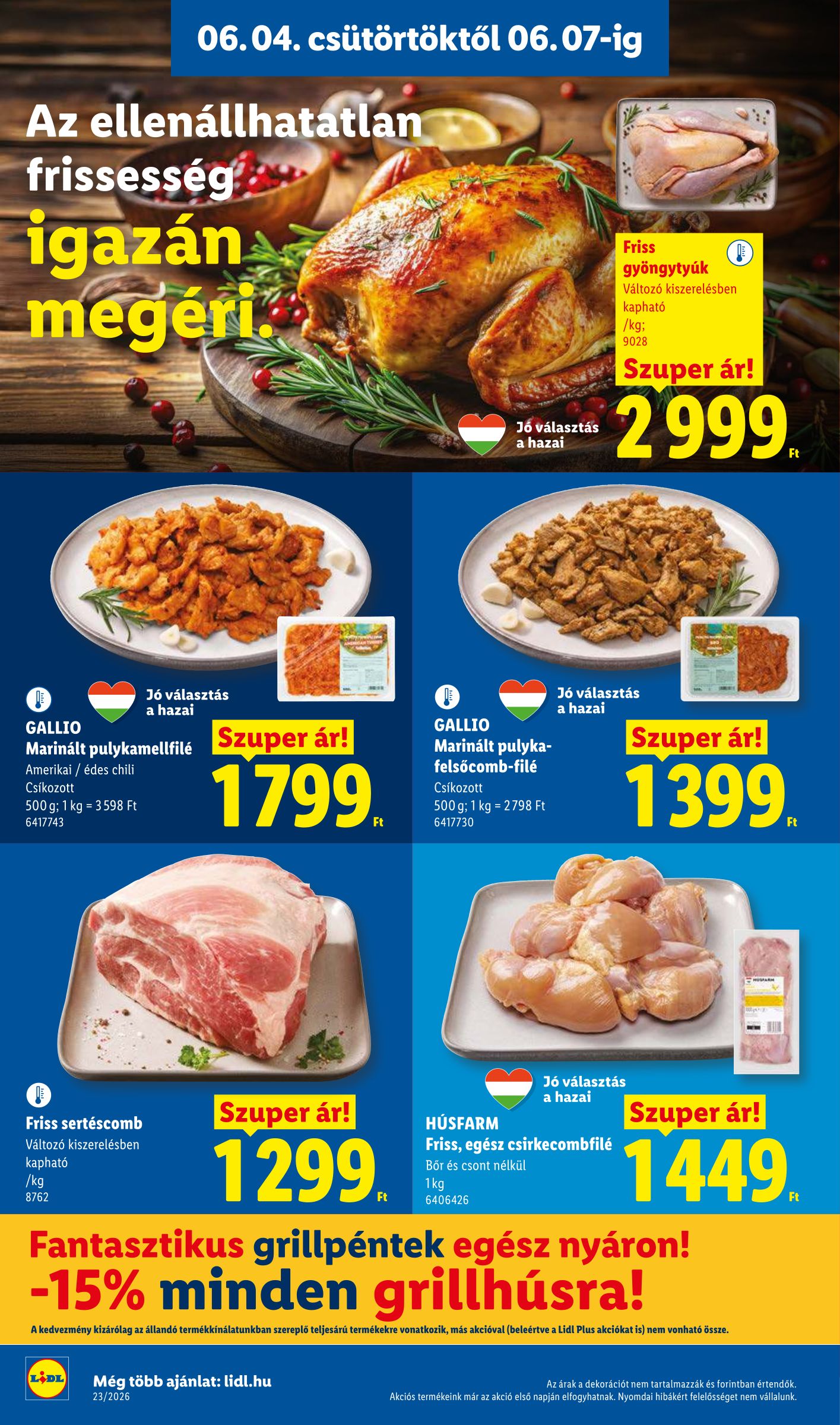 lidl - Lidl hirdetmény a következő hétre csütörtöktől 2026.06.04.-tól szerdától 2026.06.10.-ig - page: 6