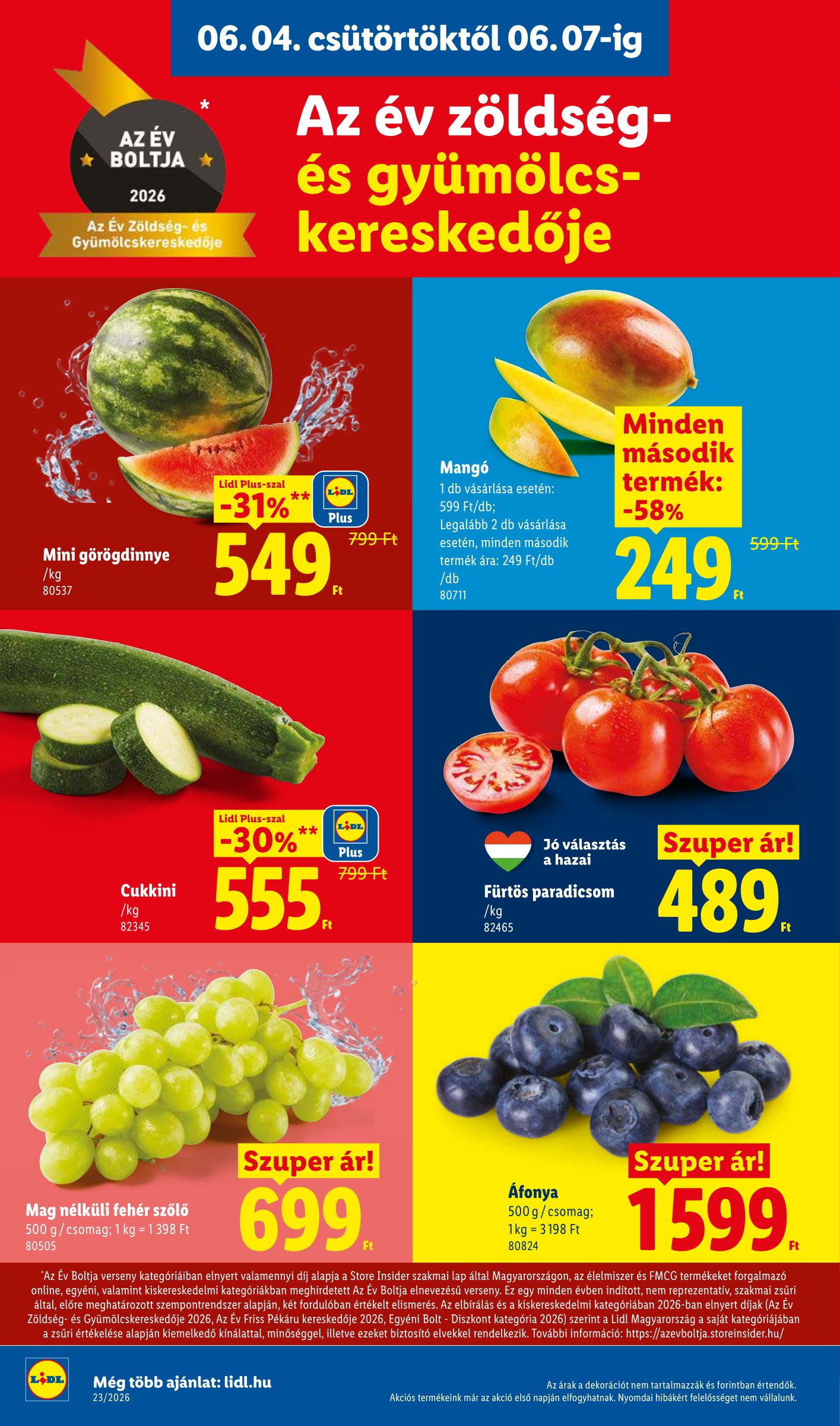 lidl - Lidl hirdetmény a következő hétre csütörtöktől 2026.06.04.-tól szerdától 2026.06.10.-ig - page: 4