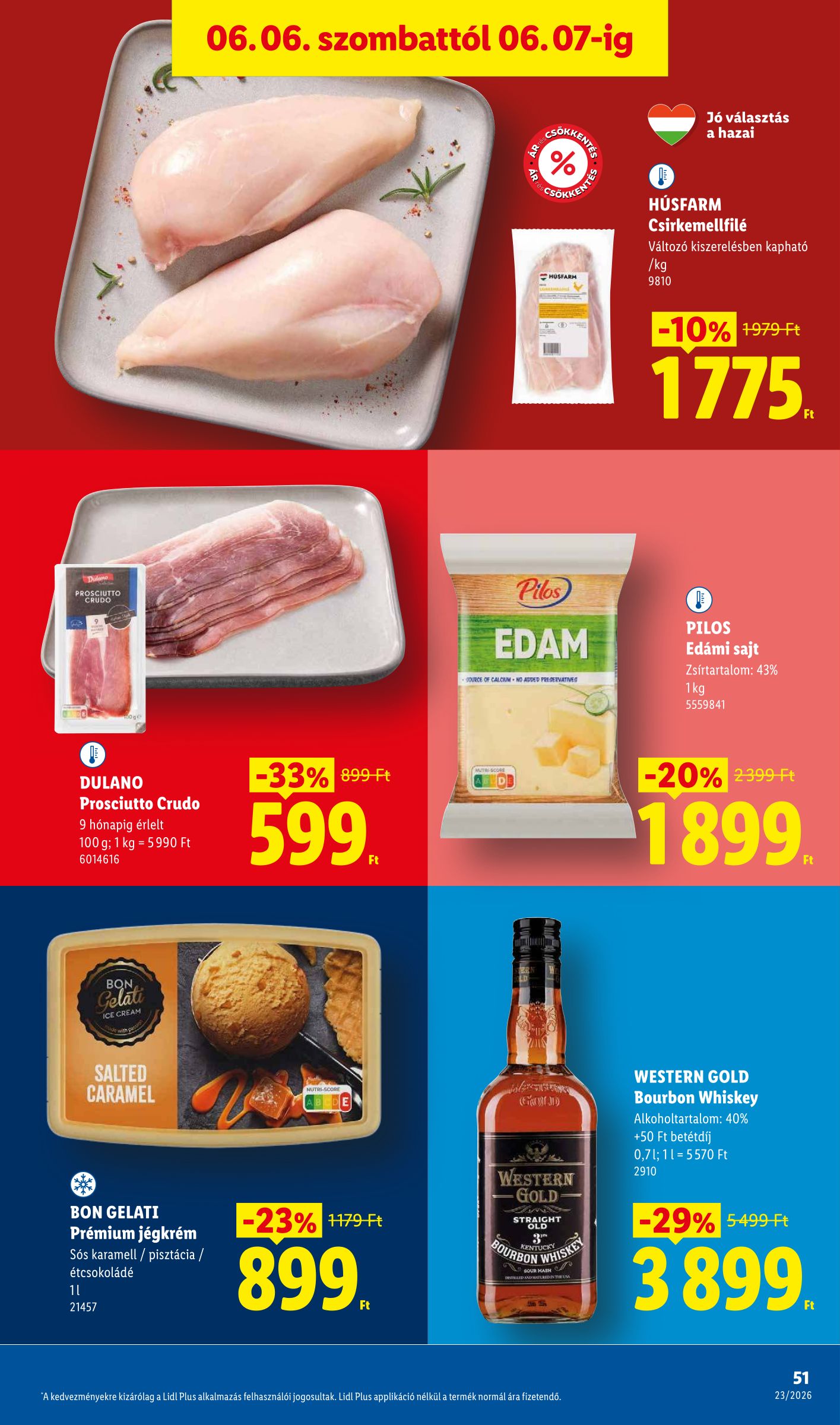 lidl - Lidl hirdetmény a következő hétre csütörtöktől 2026.06.04.-tól szerdától 2026.06.10.-ig - page: 51