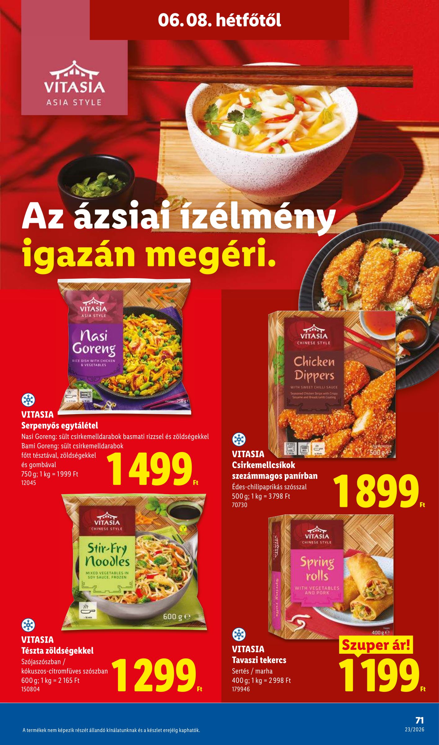 lidl - Lidl hirdetmény a következő hétre csütörtöktől 2026.06.04.-tól szerdától 2026.06.10.-ig - page: 71