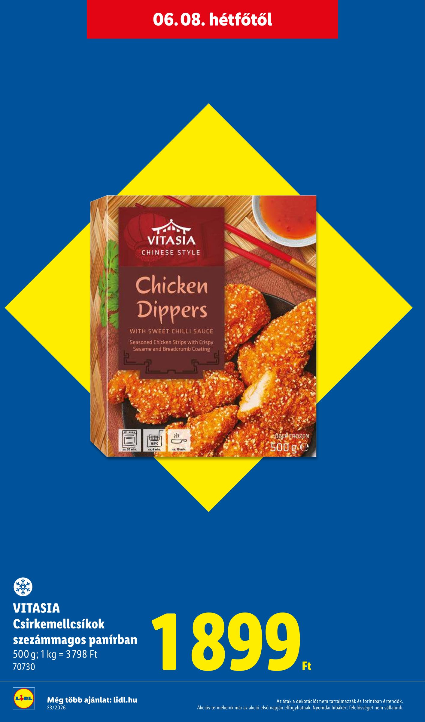 lidl - Lidl hirdetmény a következő hétre csütörtöktől 2026.06.04.-tól szerdától 2026.06.10.-ig - page: 70