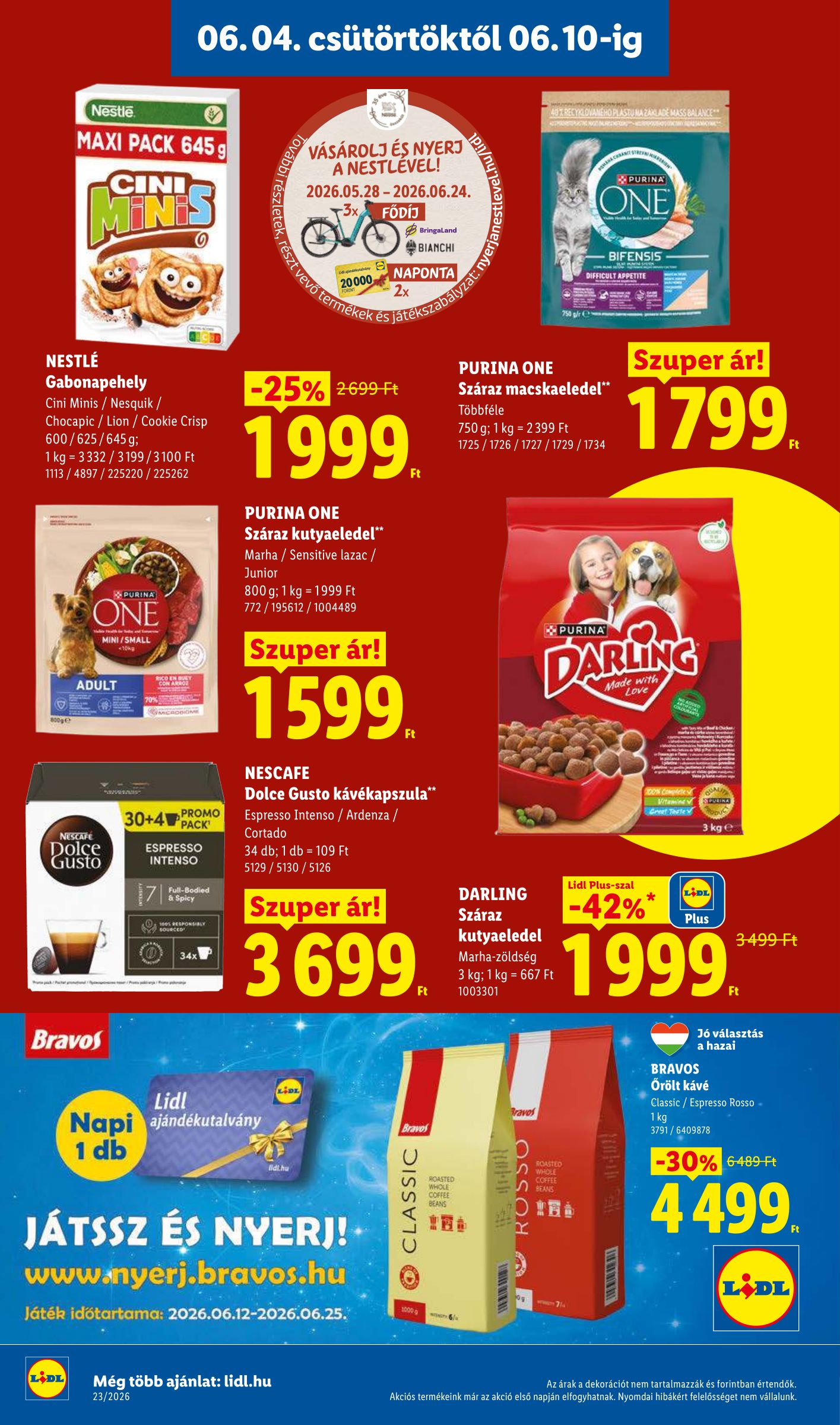 lidl - Lidl hirdetmény a következő hétre csütörtöktől 2026.06.04.-tól szerdától 2026.06.10.-ig - page: 14