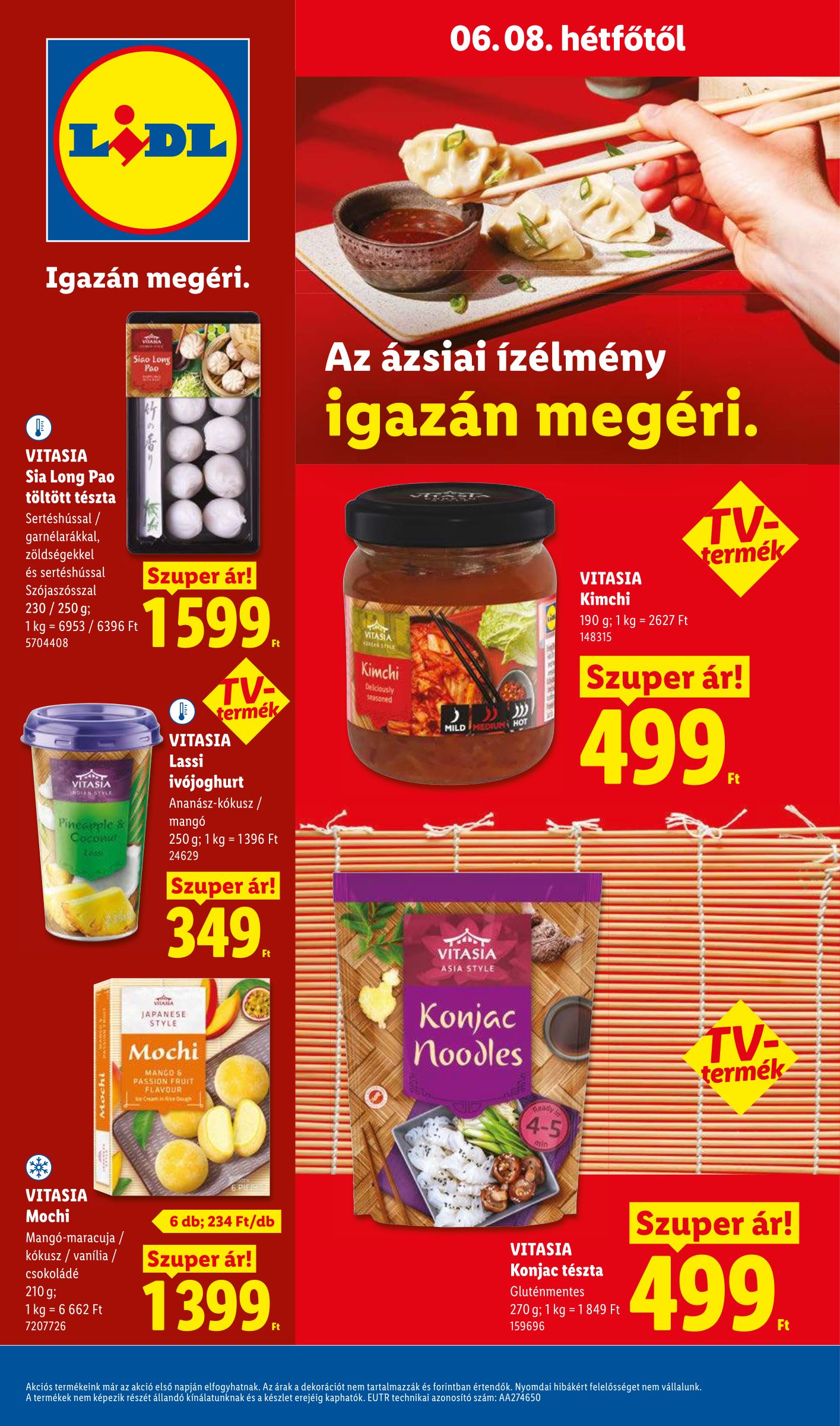 lidl - Lidl hirdetmény a következő hétre csütörtöktől 2026.06.04.-tól szerdától 2026.06.10.-ig - page: 80