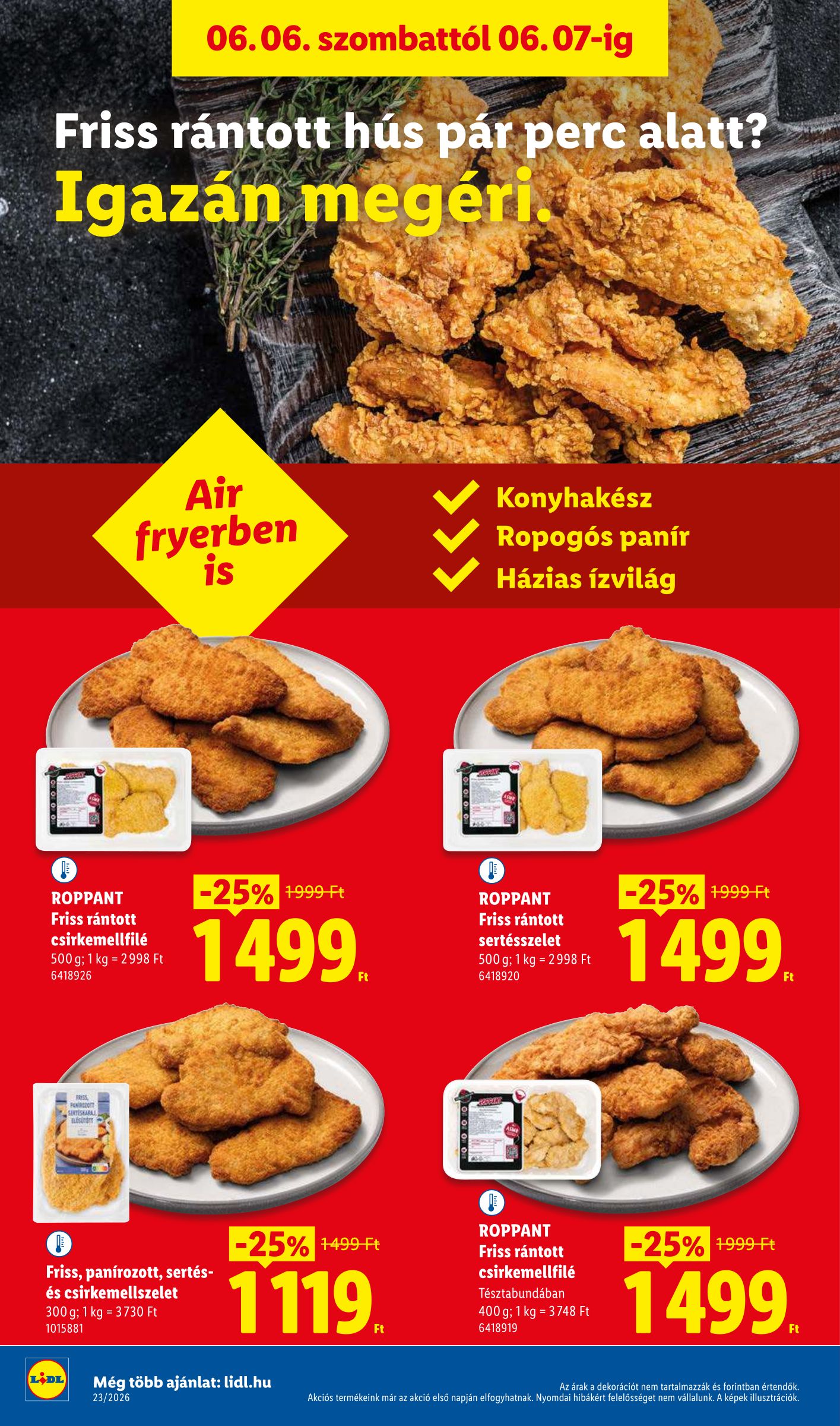 lidl - Lidl hirdetmény a következő hétre csütörtöktől 2026.06.04.-tól szerdától 2026.06.10.-ig - page: 48
