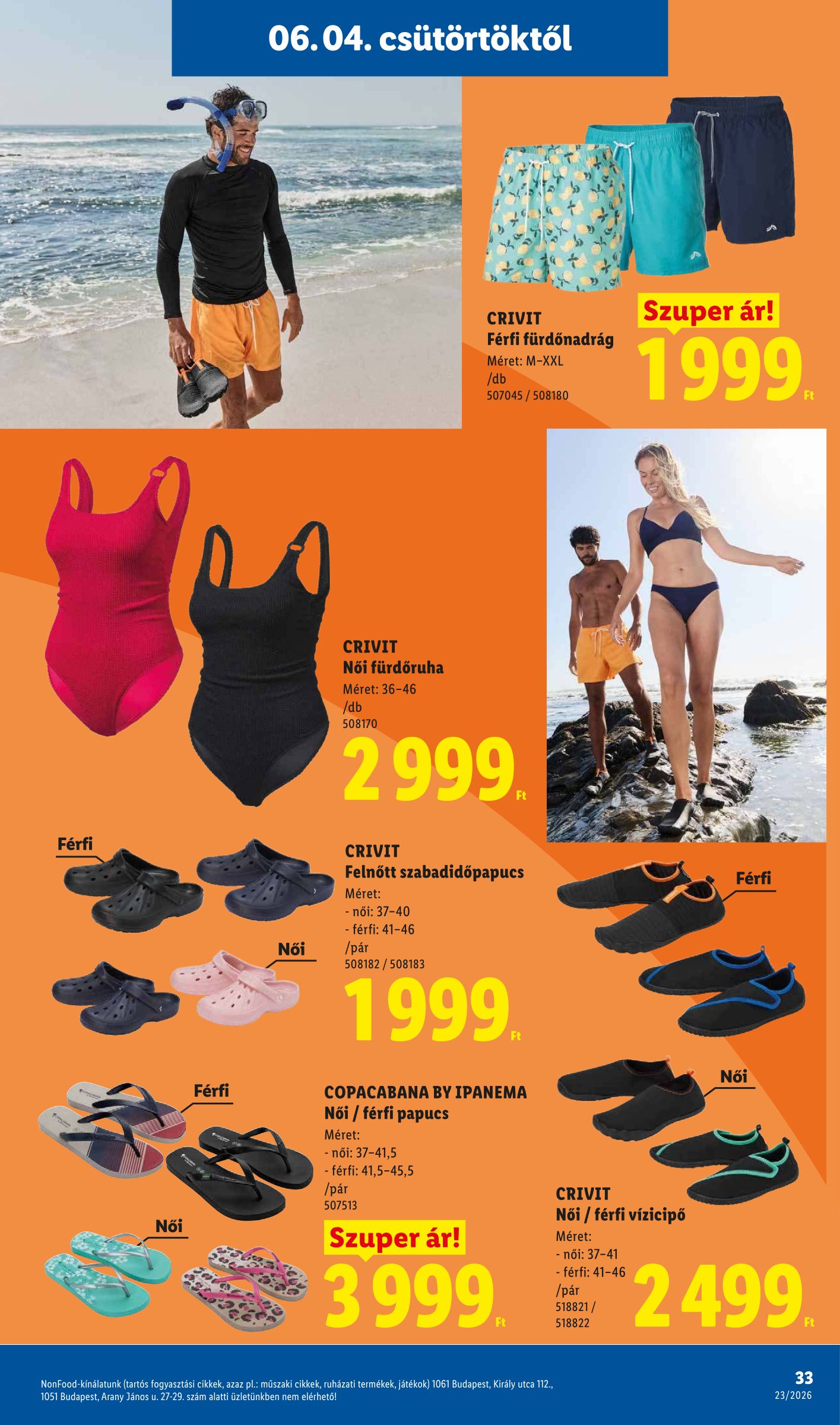 lidl - Lidl hirdetmény a következő hétre csütörtöktől 2026.06.04.-tól szerdától 2026.06.10.-ig - page: 33