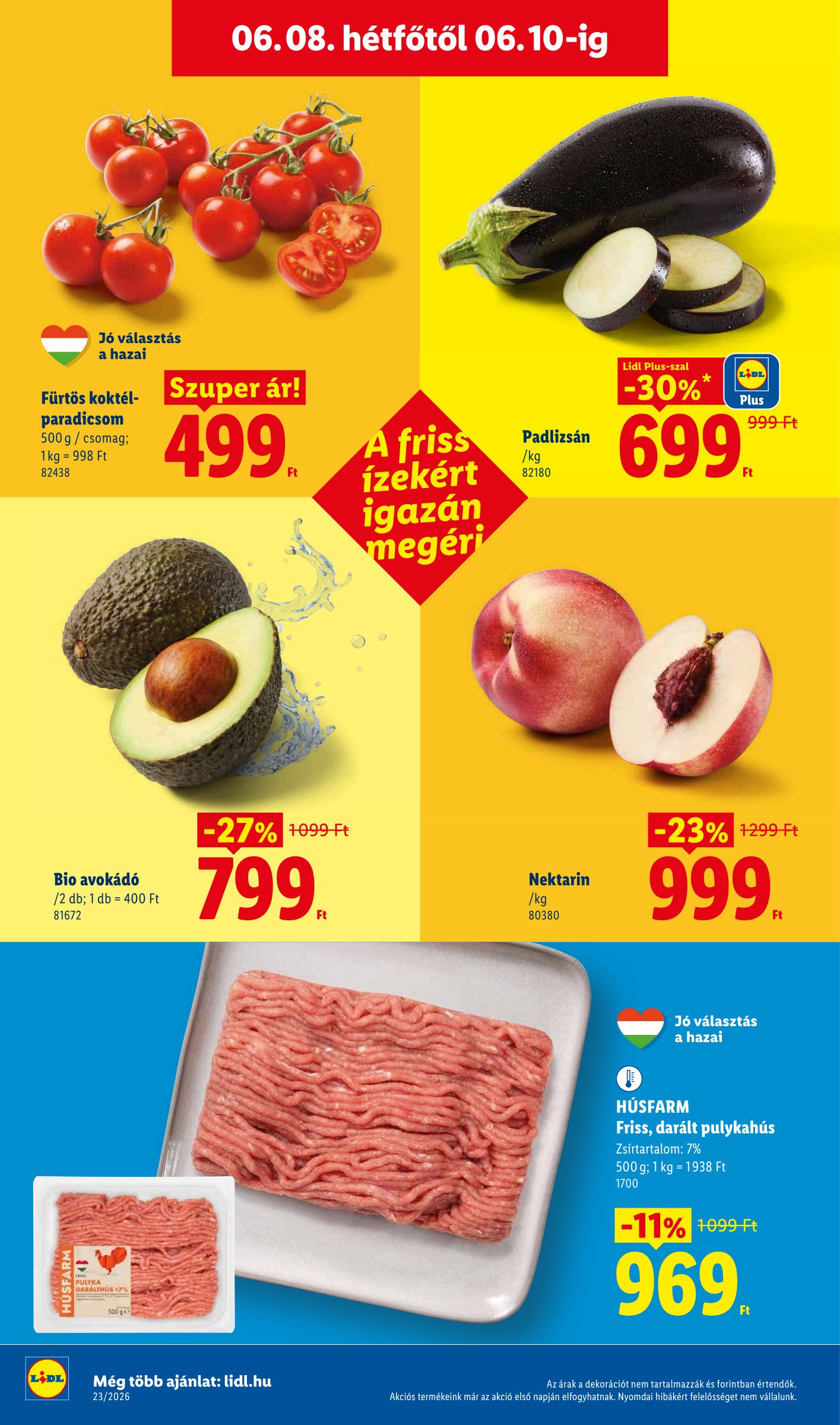 lidl - Lidl hirdetmény a következő hétre csütörtöktől 2026.06.04.-tól szerdától 2026.06.10.-ig - page: 66