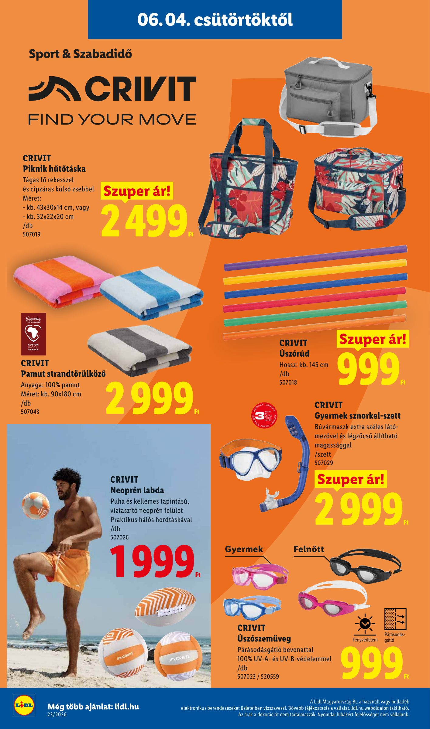 lidl - Lidl hirdetmény a következő hétre csütörtöktől 2026.06.04.-tól szerdától 2026.06.10.-ig - page: 34