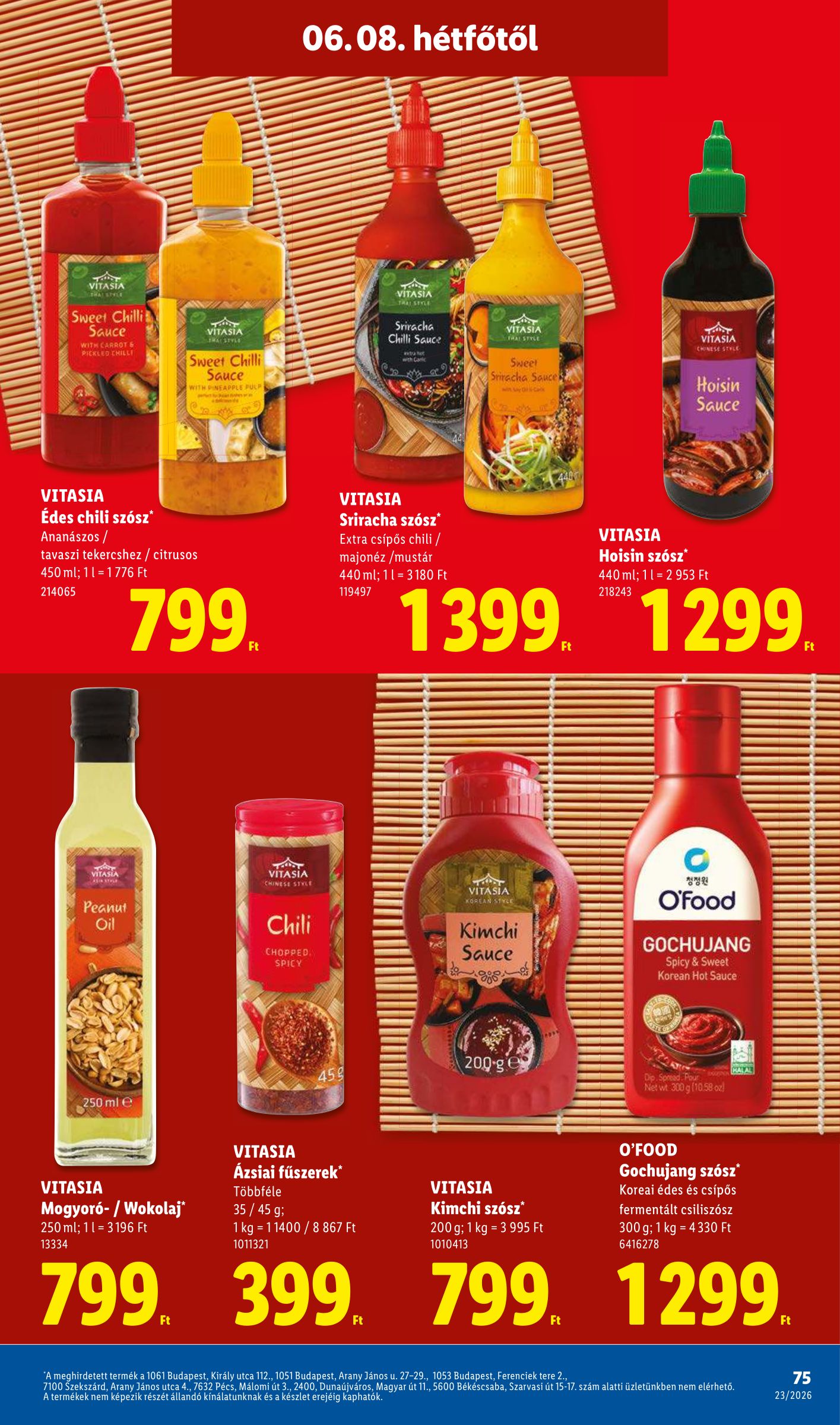 lidl - Lidl hirdetmény a következő hétre csütörtöktől 2026.06.04.-tól szerdától 2026.06.10.-ig - page: 75