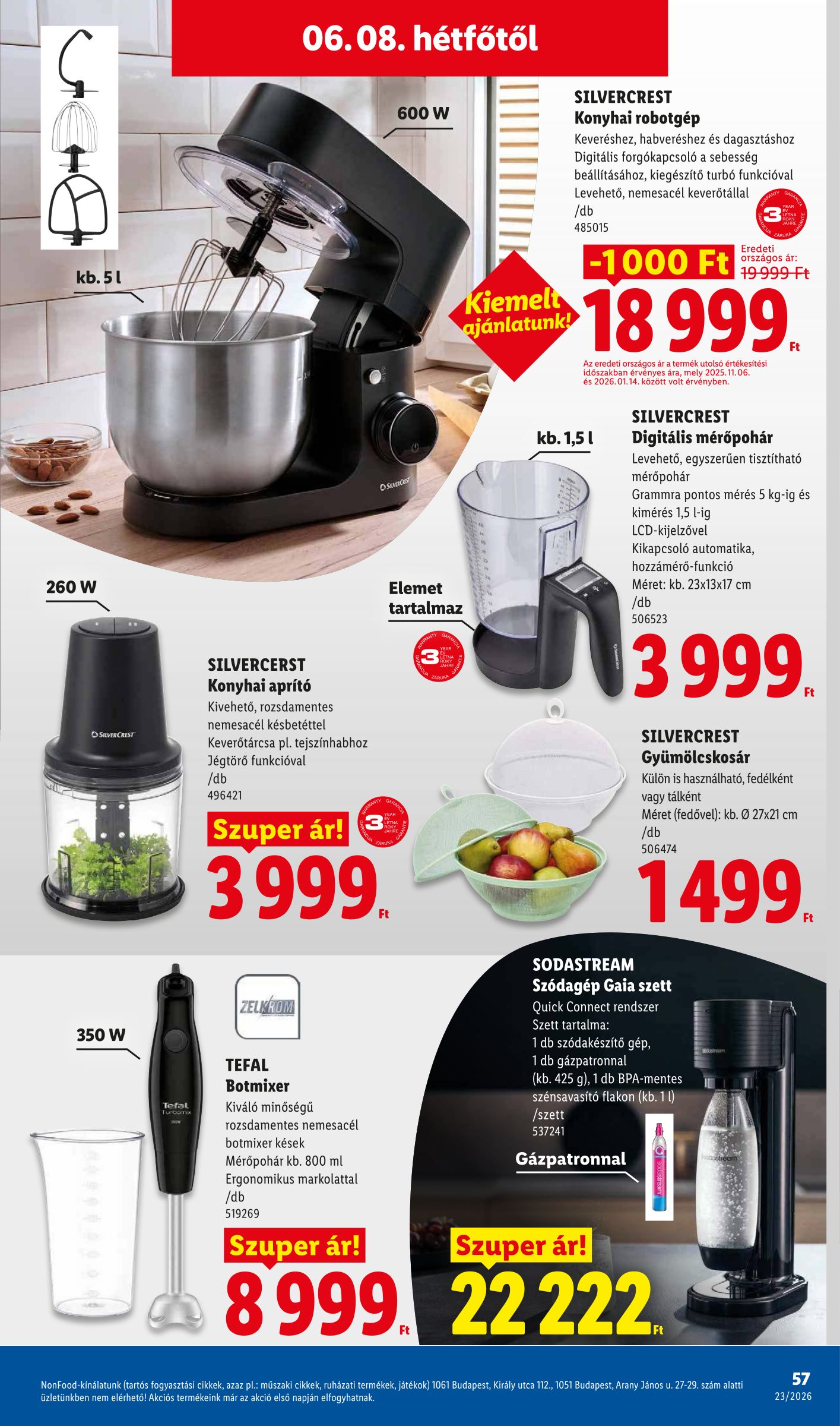 lidl - Lidl hirdetmény a következő hétre csütörtöktől 2026.06.04.-tól szerdától 2026.06.10.-ig - page: 57