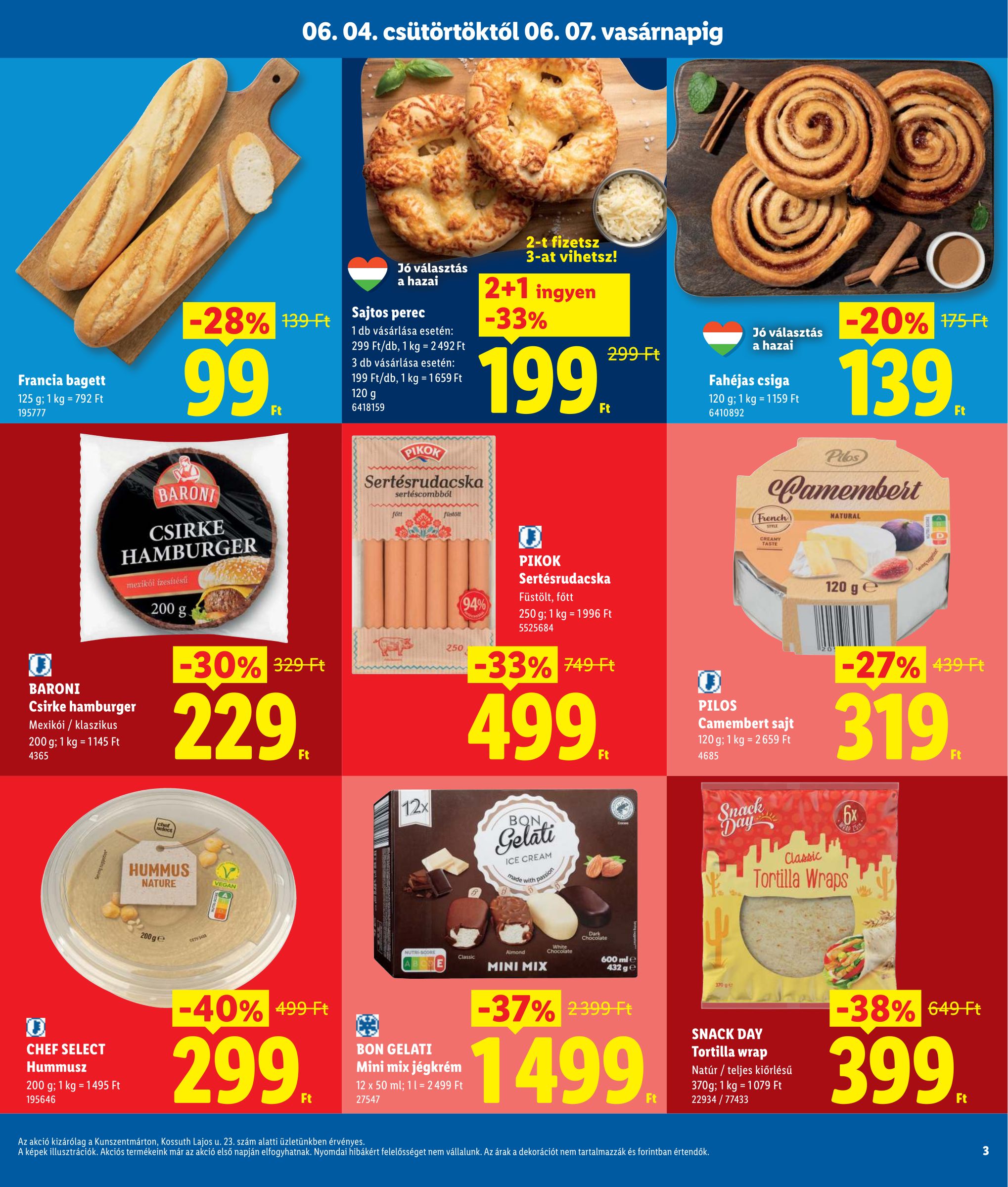 lidl - Lidl - Kunszentmárton hirdetmény a következő hétre csütörtöktől 2026.06.04.-tól vasárnaptól 2026.06.07.-ig - page: 3