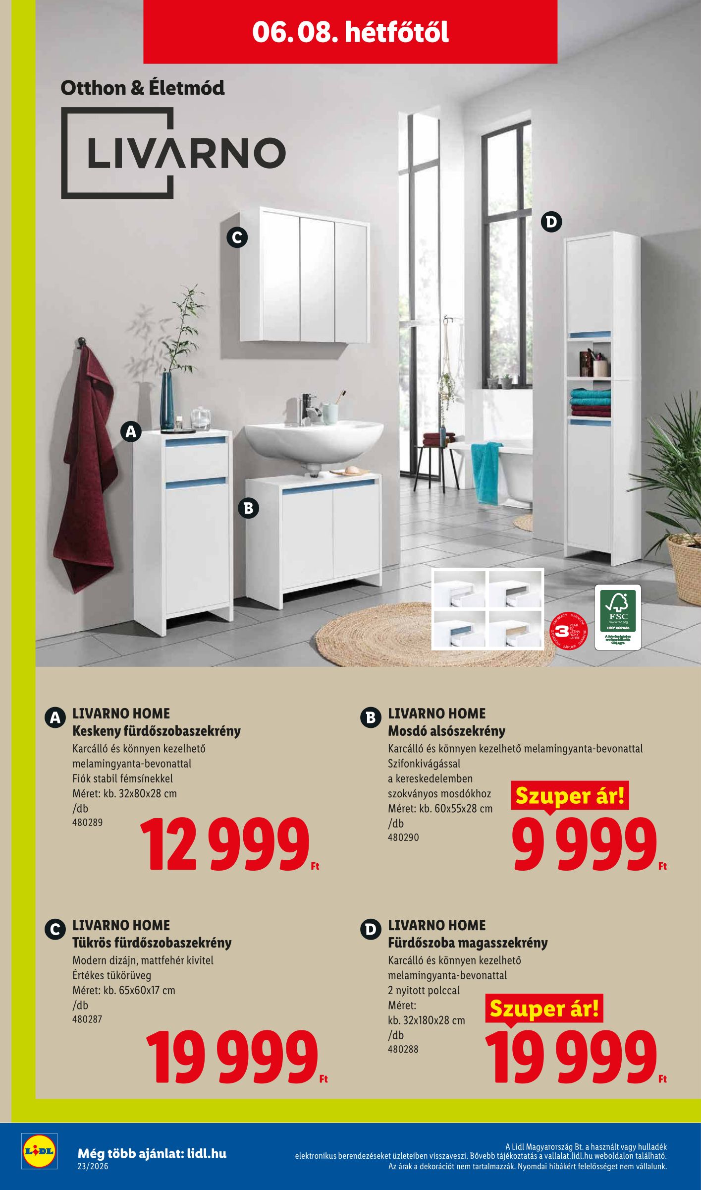 lidl - Lidl - Nonfood hirdetmény a következő hétre csütörtöktől 2026.06.04.-tól szerdától 2026.06.10.-ig - page: 30