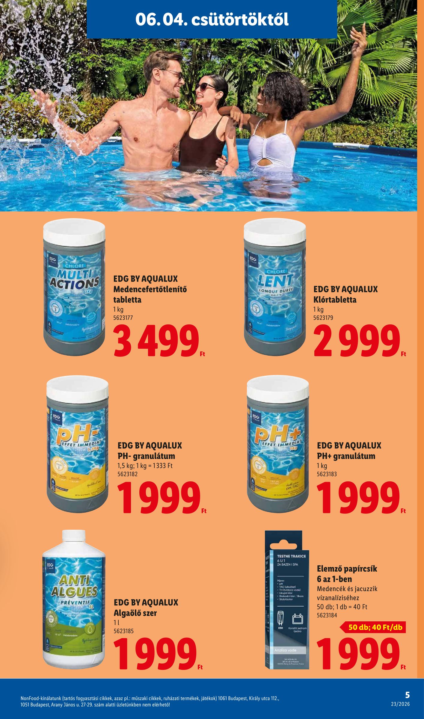 lidl - Lidl - Nonfood hirdetmény a következő hétre csütörtöktől 2026.06.04.-tól szerdától 2026.06.10.-ig - page: 5