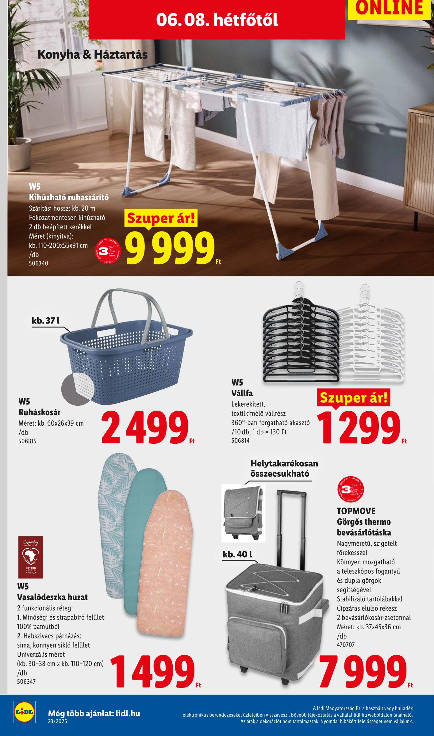 lidl - Lidl - Nonfood hirdetmény a következő hétre csütörtöktől 2026.06.04.-tól szerdától 2026.06.10.-ig - page: 28