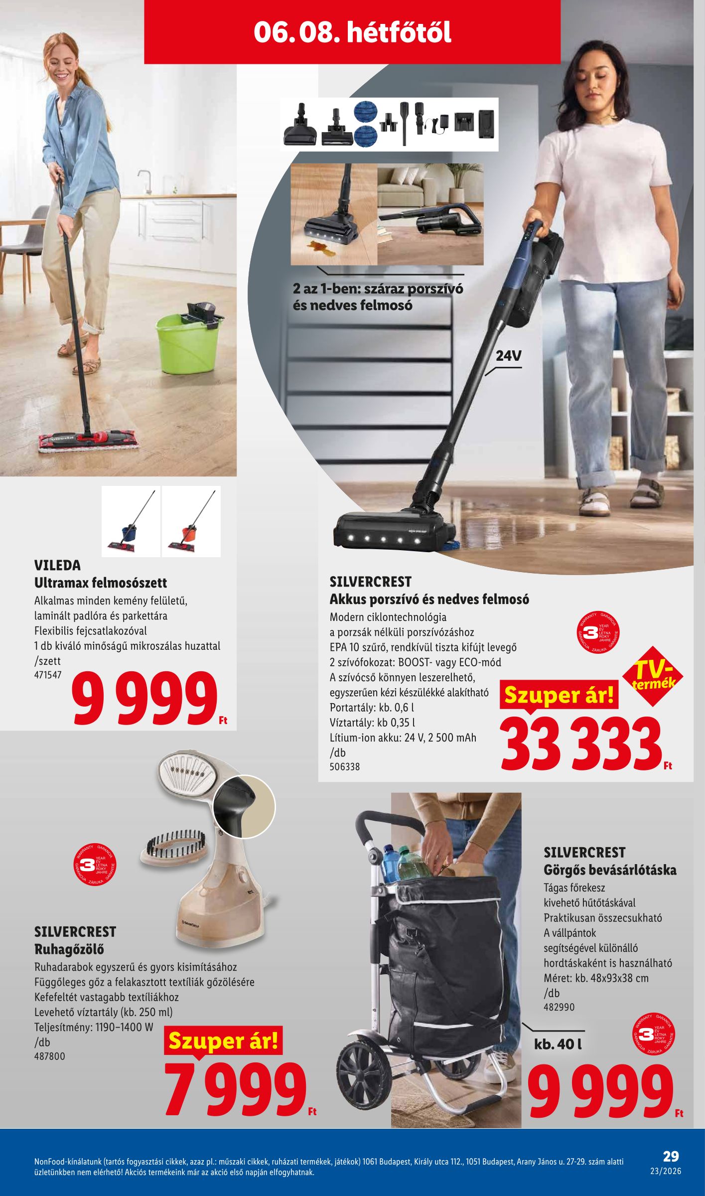 lidl - Lidl - Nonfood hirdetmény a következő hétre csütörtöktől 2026.06.04.-tól szerdától 2026.06.10.-ig - page: 29