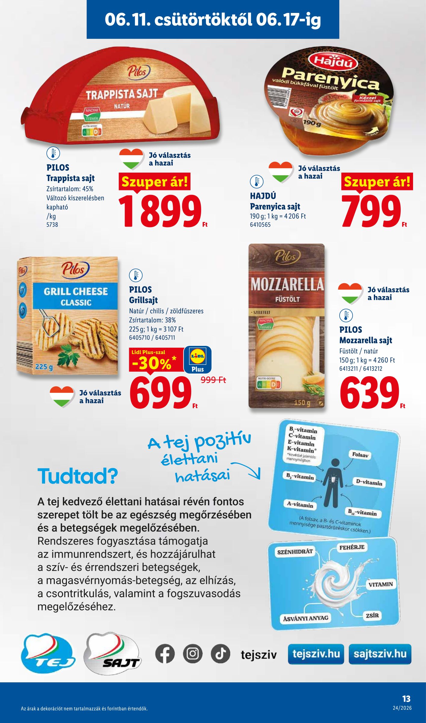 lidl - Lidl hirdetmény a következő hétre csütörtöktől 2026.06.11.-tól szerdától 2026.06.17.-ig - page: 13