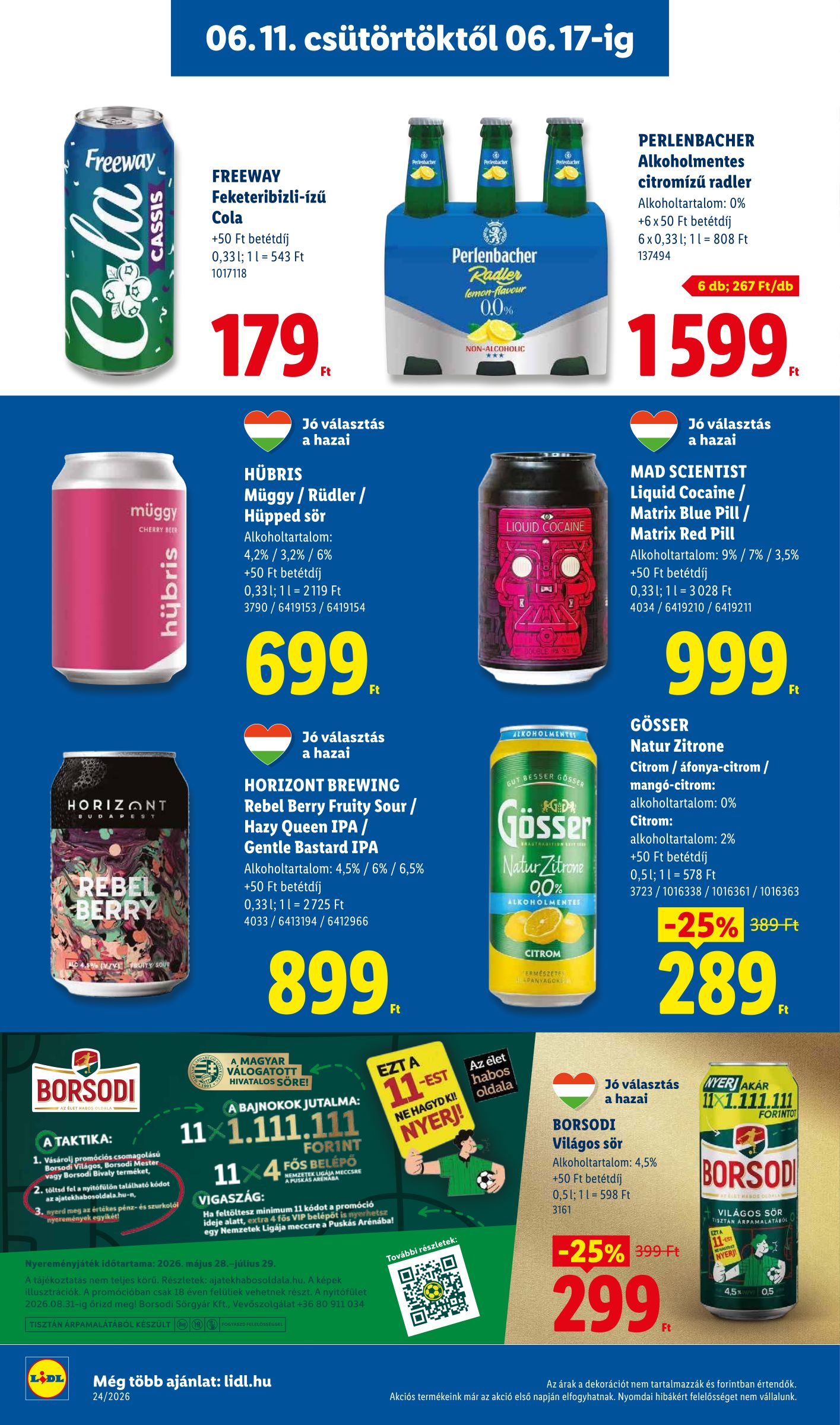 lidl - Lidl hirdetmény a következő hétre csütörtöktől 2026.06.11.-tól szerdától 2026.06.17.-ig - page: 28
