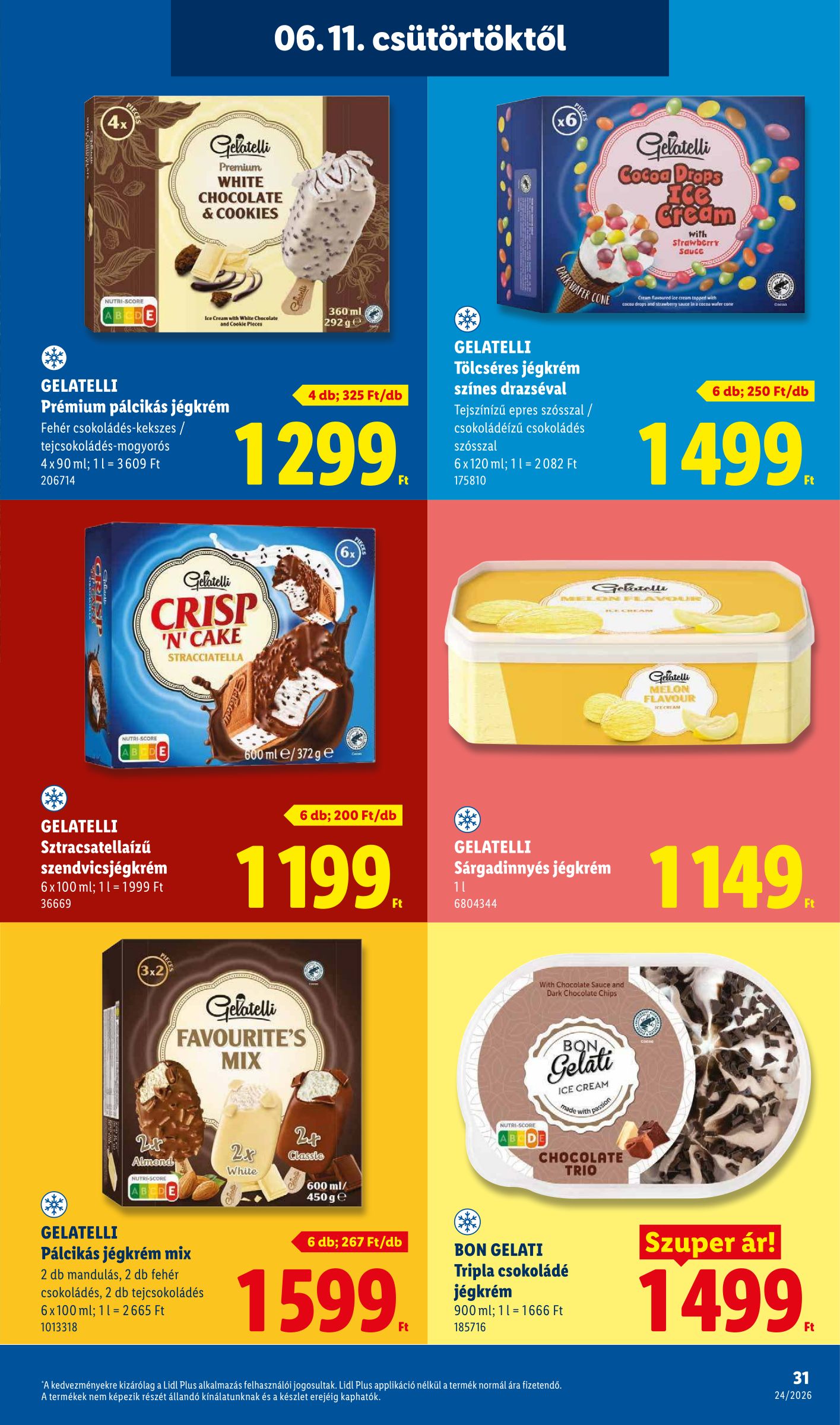 lidl - Lidl hirdetmény a következő hétre csütörtöktől 2026.06.11.-tól szerdától 2026.06.17.-ig - page: 31