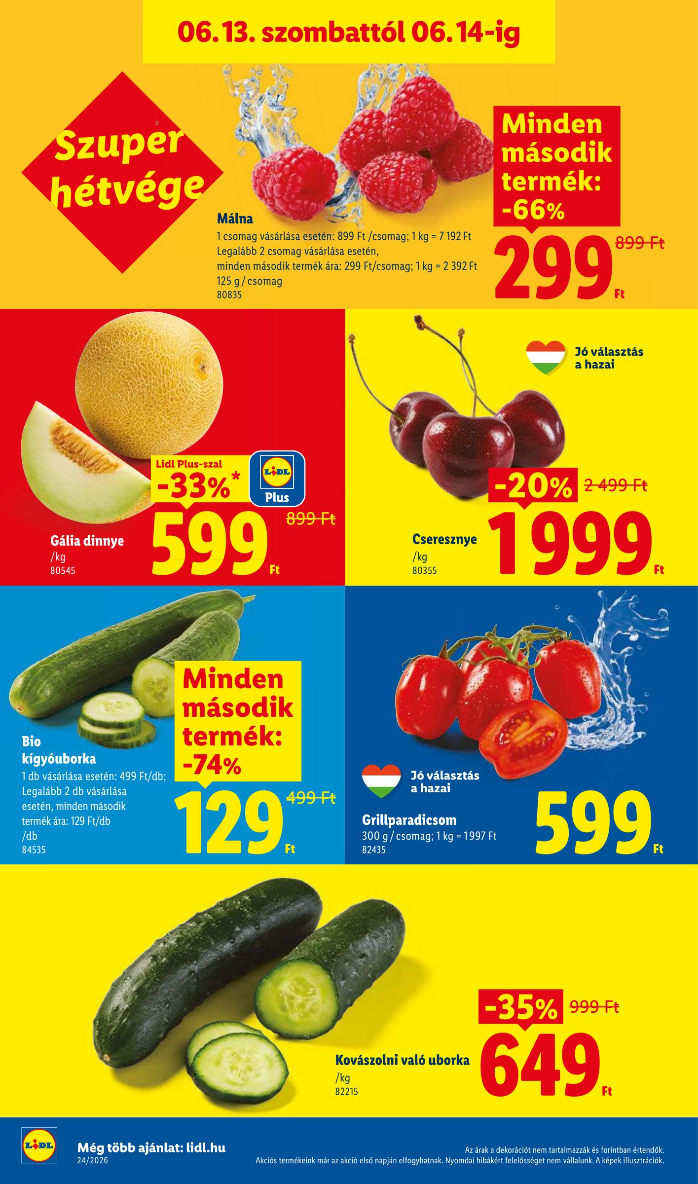 lidl - Lidl hirdetmény a következő hétre csütörtöktől 2026.06.11.-tól szerdától 2026.06.17.-ig - page: 50