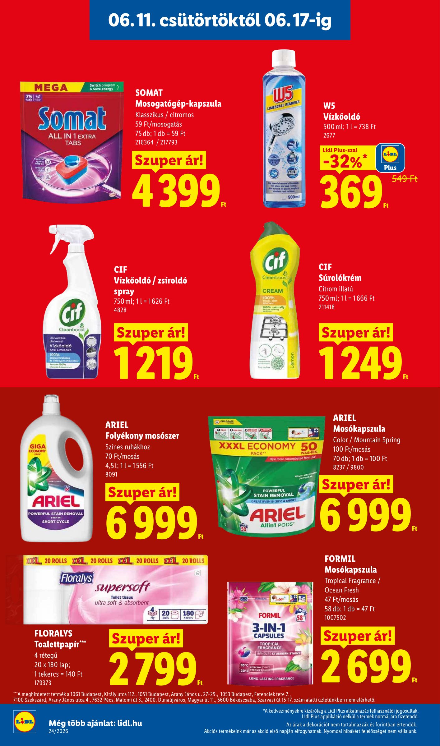 lidl - Lidl hirdetmény a következő hétre csütörtöktől 2026.06.11.-tól szerdától 2026.06.17.-ig - page: 18