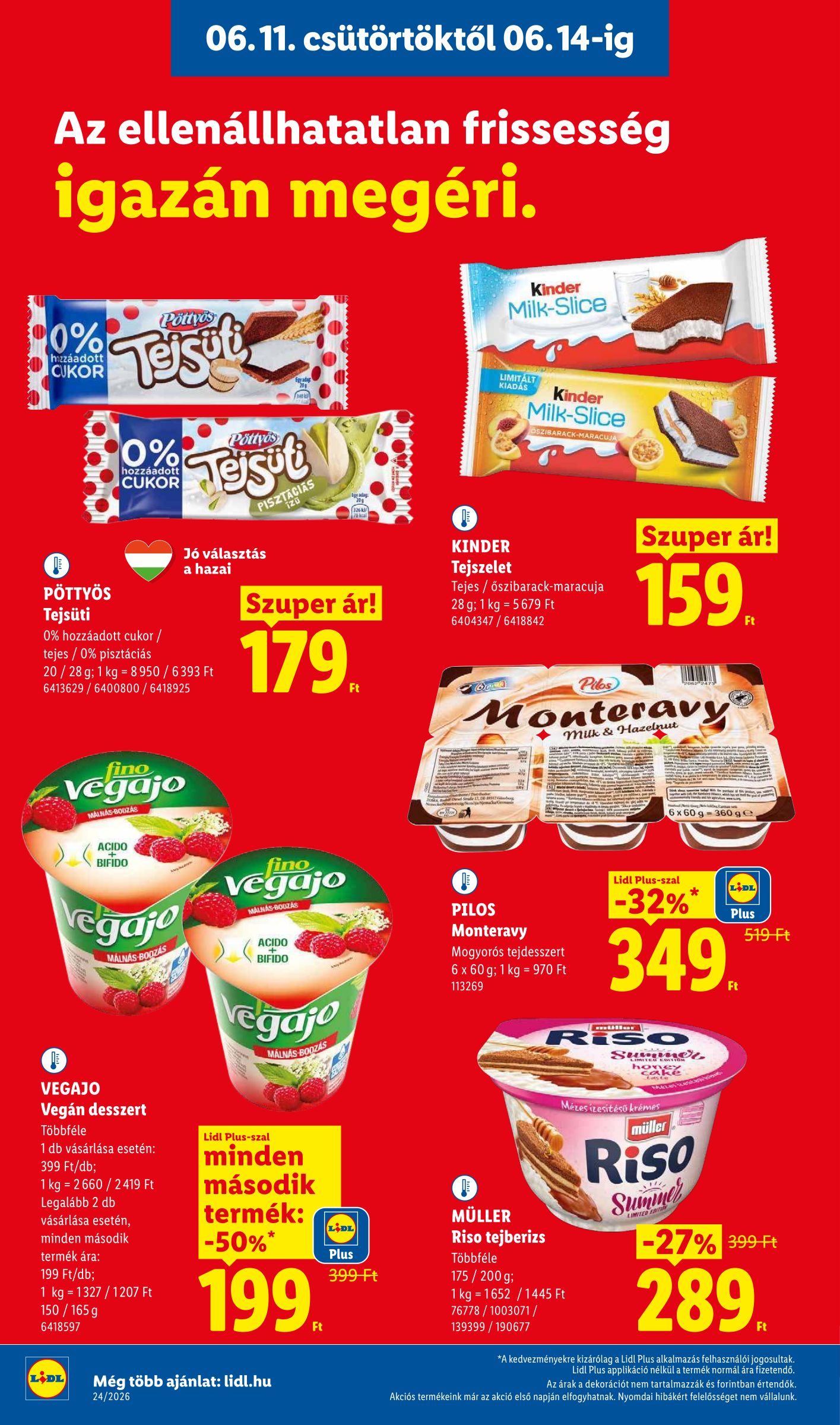 lidl - Lidl hirdetmény a következő hétre csütörtöktől 2026.06.11.-tól szerdától 2026.06.17.-ig - page: 10