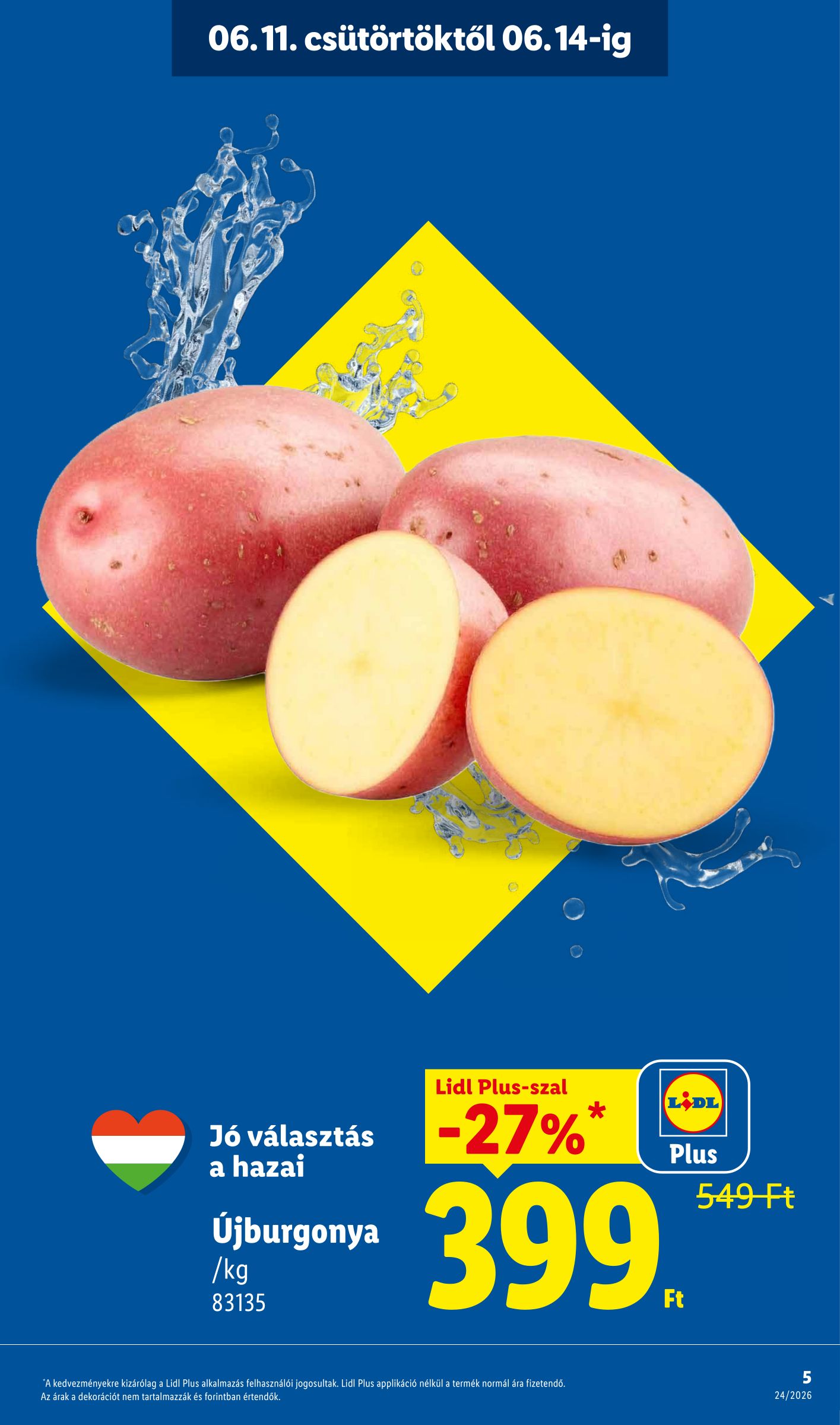 lidl - Lidl hirdetmény a következő hétre csütörtöktől 2026.06.11.-tól szerdától 2026.06.17.-ig - page: 5
