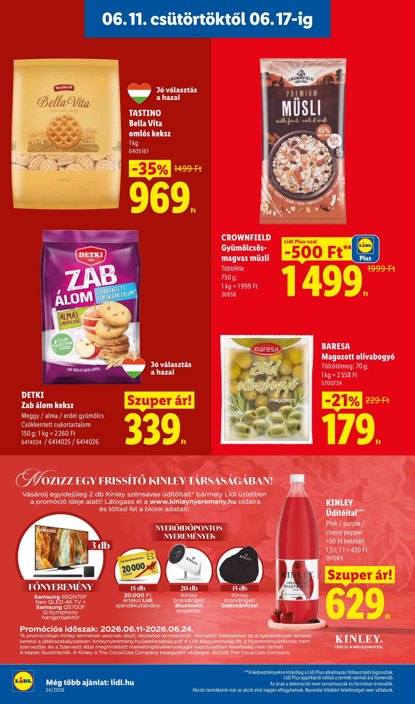 lidl - Lidl hirdetmény a következő hétre csütörtöktől 2026.06.11.-tól szerdától 2026.06.17.-ig - page: 16