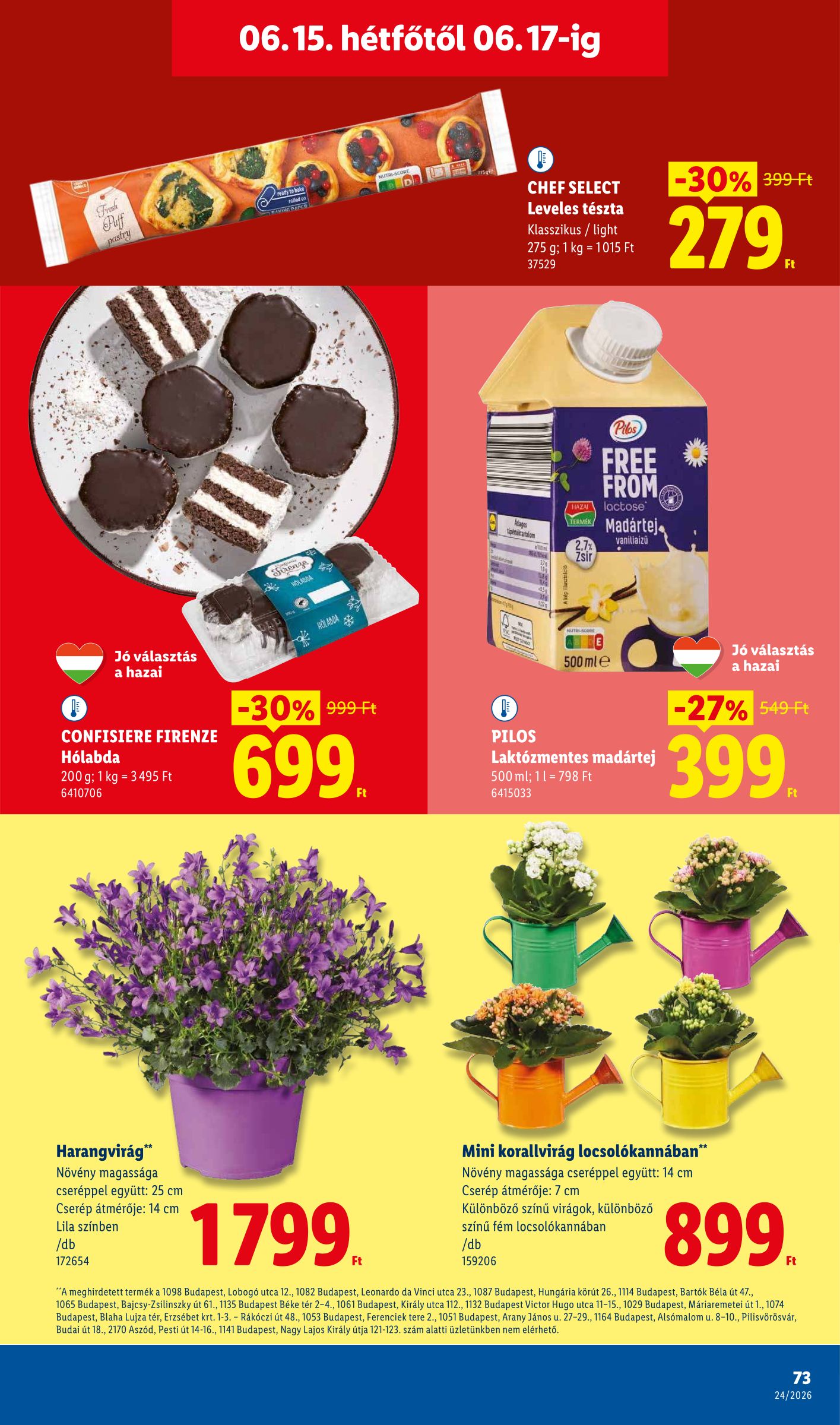 lidl - Lidl hirdetmény a következő hétre csütörtöktől 2026.06.11.-tól szerdától 2026.06.17.-ig - page: 73