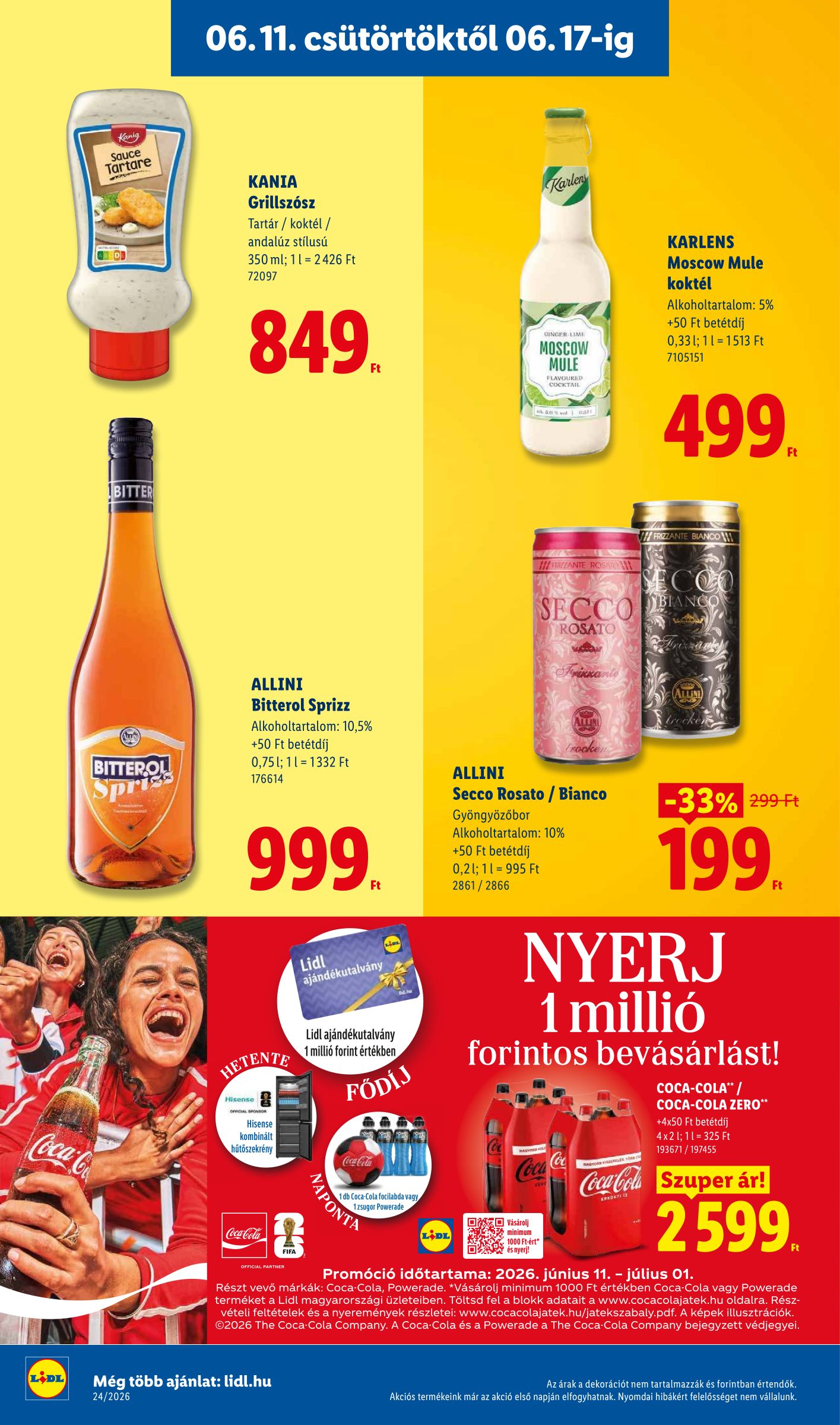 lidl - Aktuális Lidl szórólap érvényes csütörtöktől 2026.06.11.-től szerdától 2026.06.17.-ig - page: 24