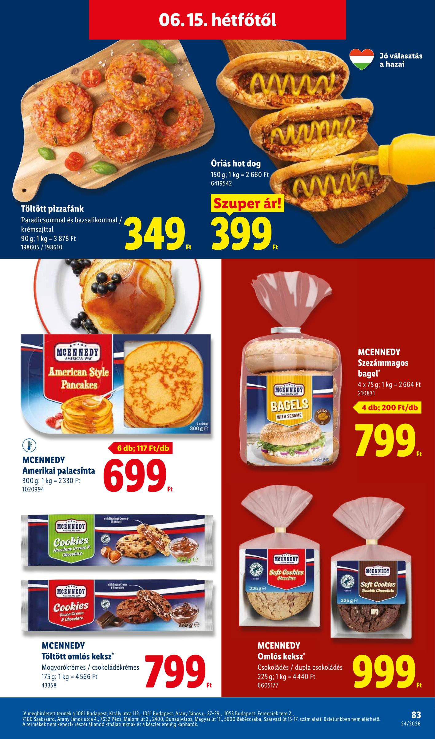 lidl - Aktuális Lidl szórólap érvényes csütörtöktől 2026.06.11.-től szerdától 2026.06.17.-ig - page: 83