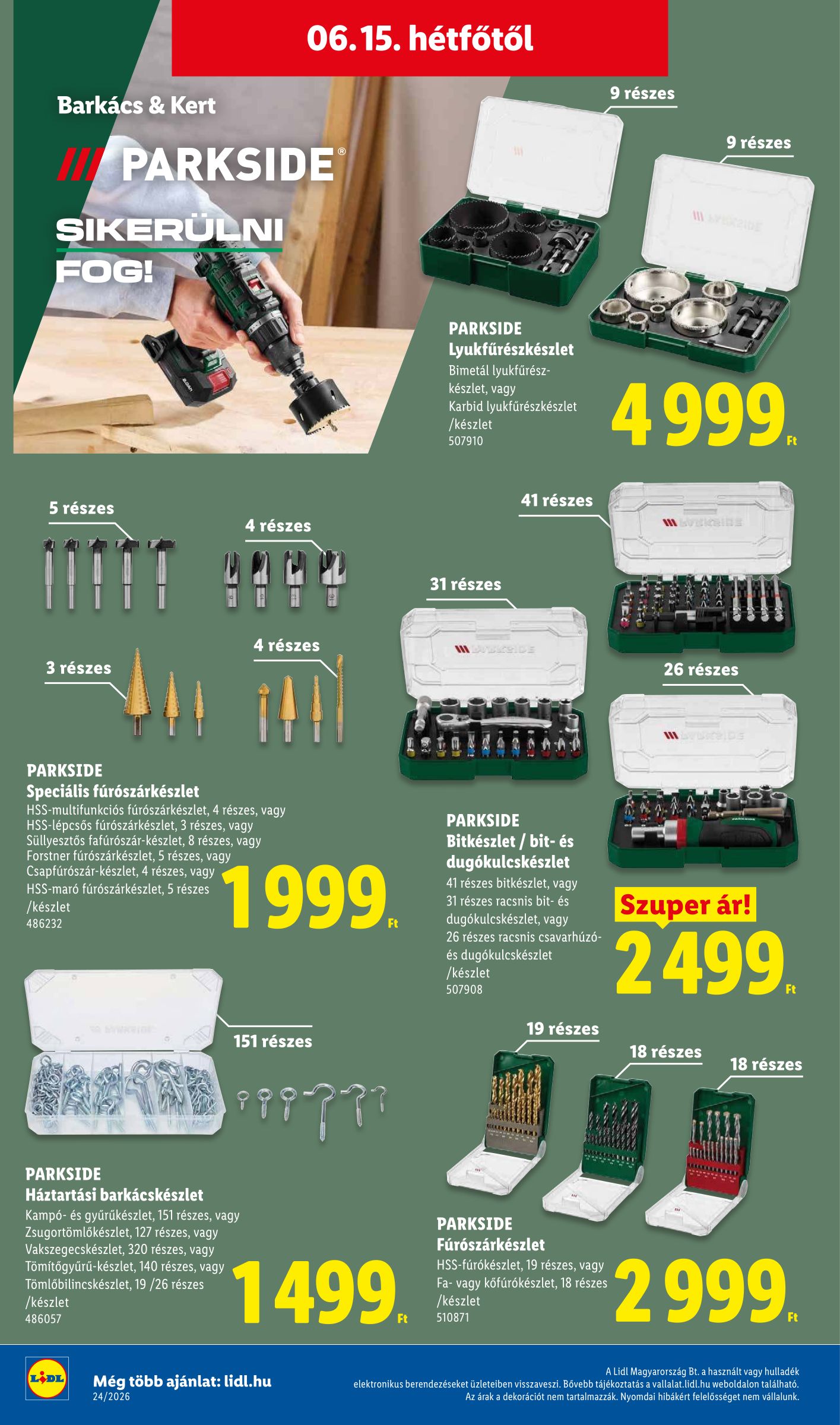 lidl - Aktuális Lidl szórólap érvényes csütörtöktől 2026.06.11.-től szerdától 2026.06.17.-ig - page: 62