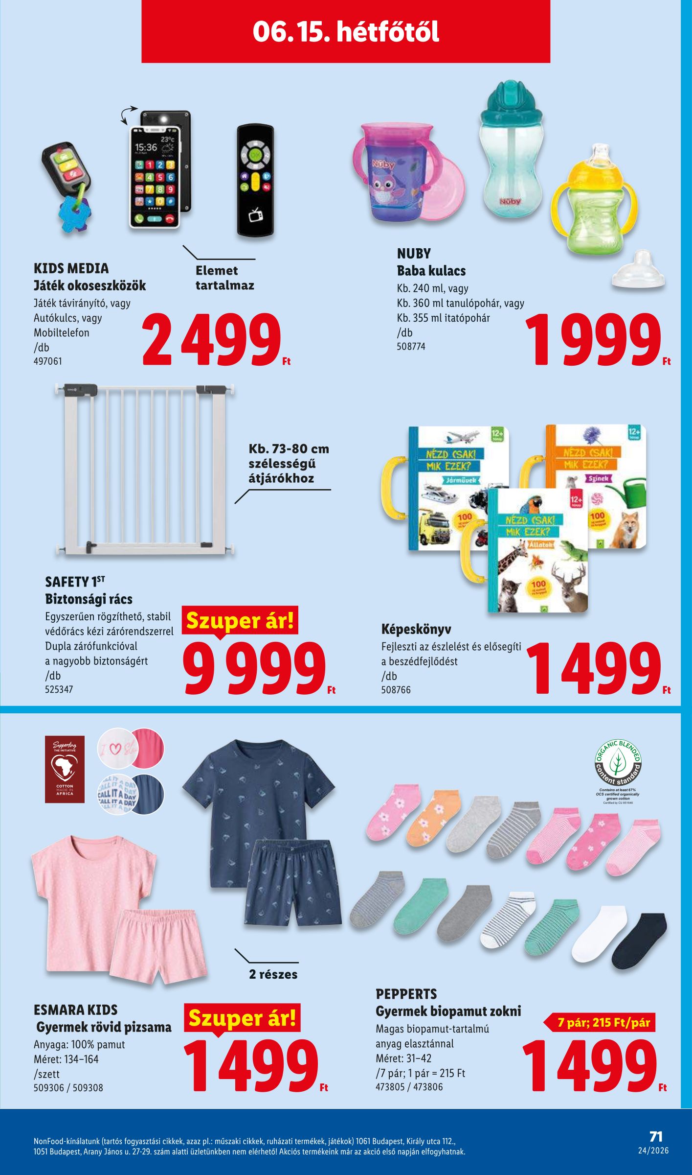 lidl - Aktuális Lidl szórólap érvényes csütörtöktől 2026.06.11.-től szerdától 2026.06.17.-ig - page: 71