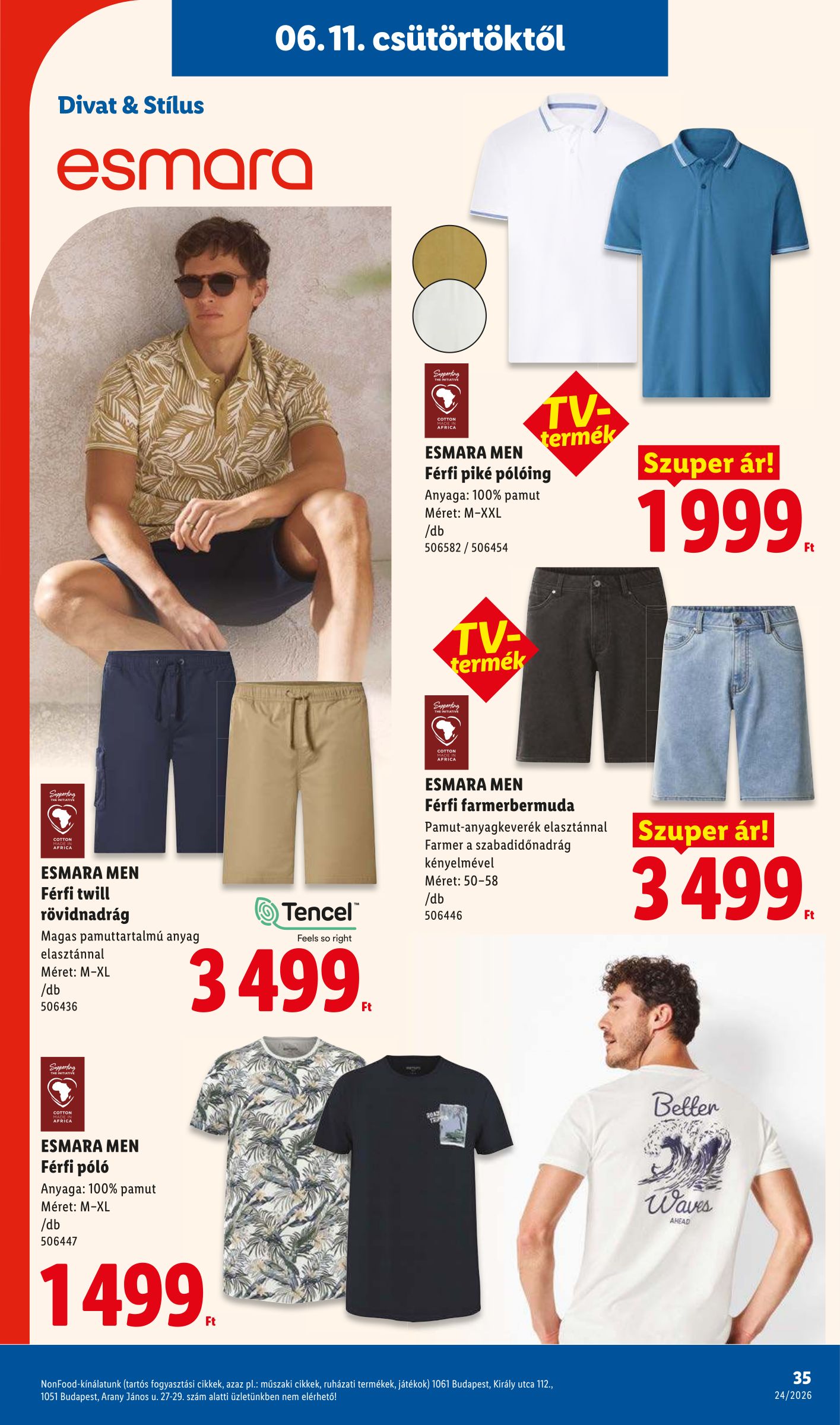 lidl - Aktuális Lidl szórólap érvényes csütörtöktől 2026.06.11.-től szerdától 2026.06.17.-ig - page: 35