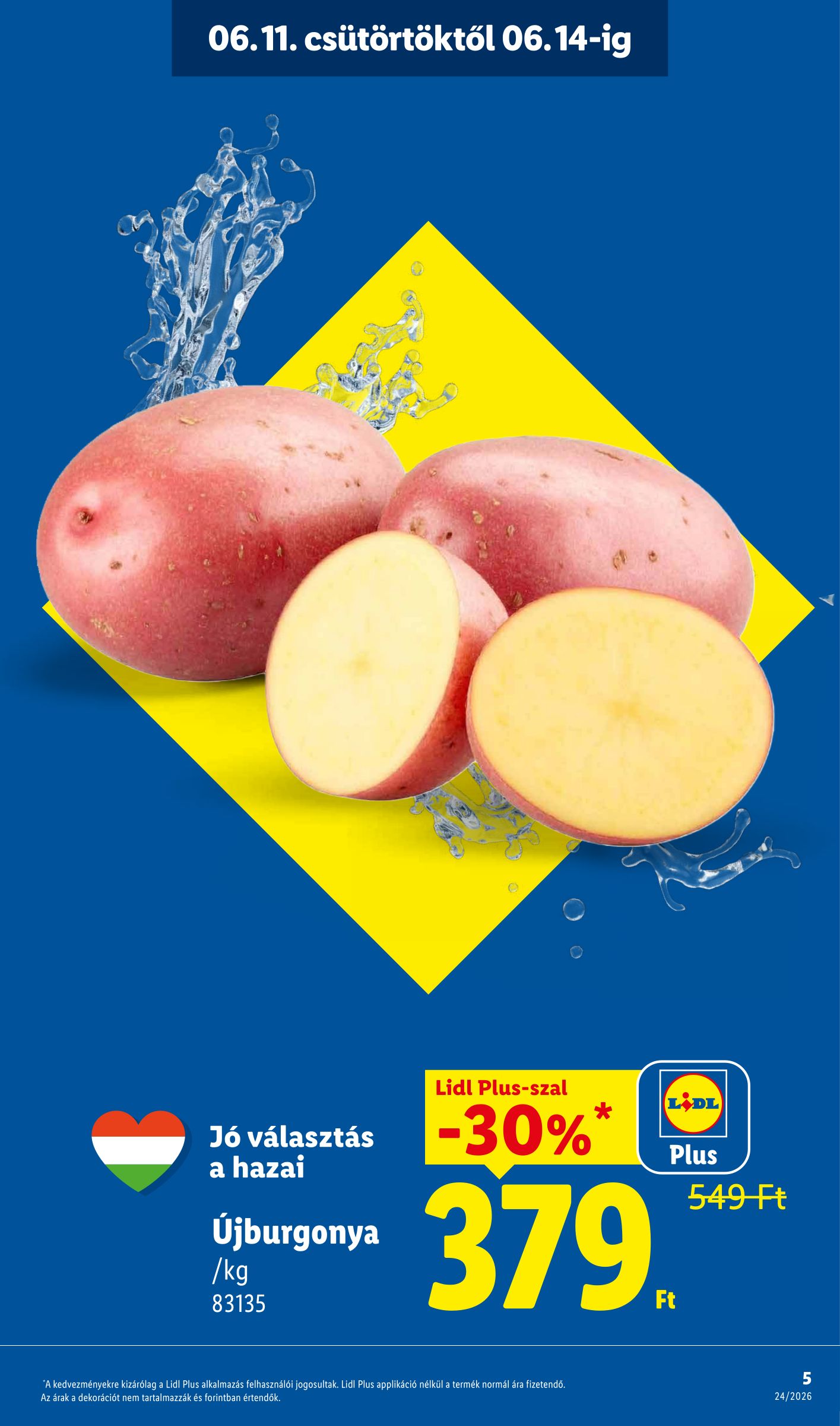 lidl - Aktuális Lidl szórólap érvényes csütörtöktől 2026.06.11.-től szerdától 2026.06.17.-ig - page: 5