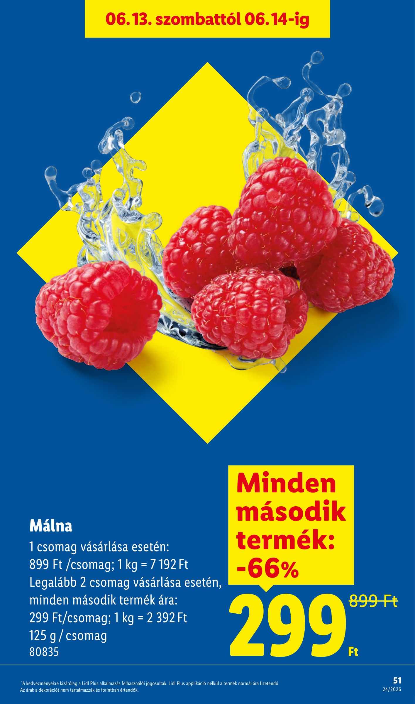lidl - Aktuális Lidl szórólap érvényes csütörtöktől 2026.06.11.-től szerdától 2026.06.17.-ig - page: 51