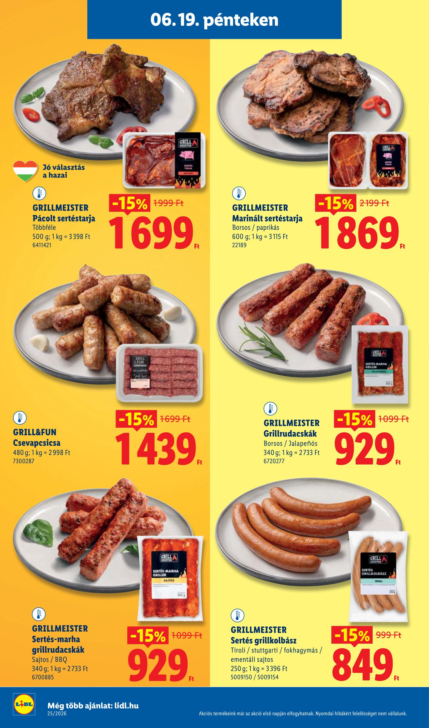 lidl - Lidl hirdetmény a következő hétre csütörtöktől 2026.06.18.-tól szerdától 2026.06.24.-ig - page: 48