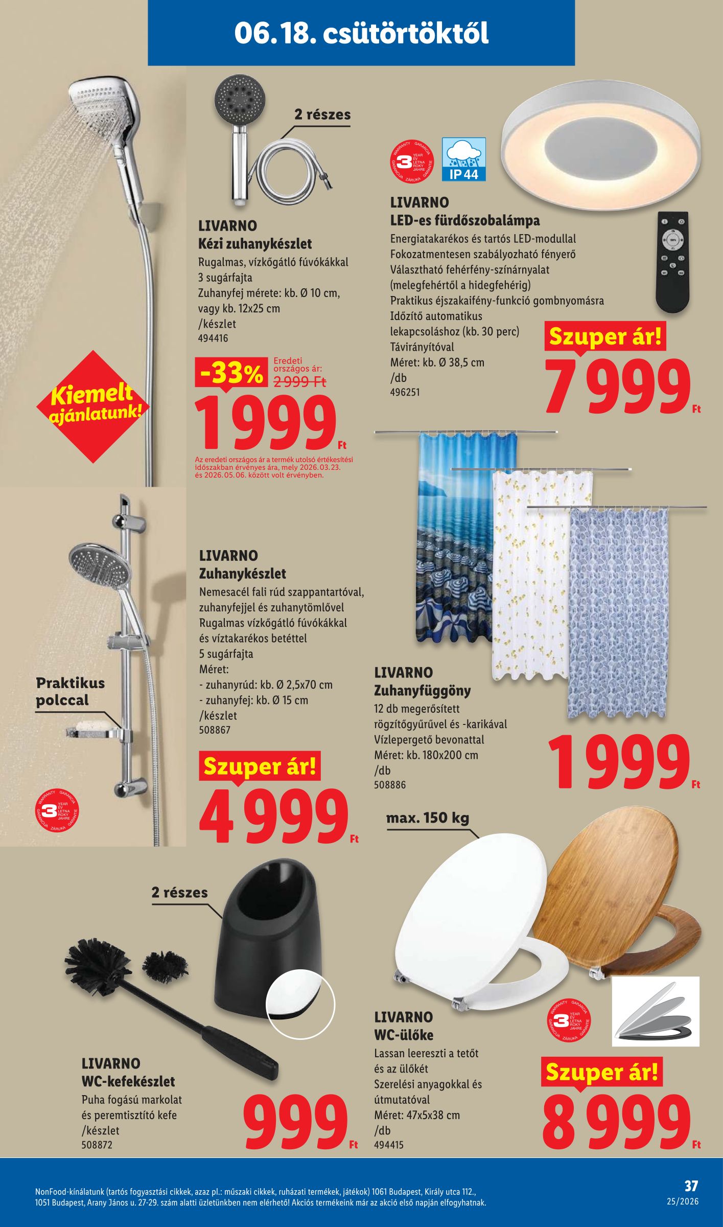 lidl - Lidl hirdetmény a következő hétre csütörtöktől 2026.06.18.-tól szerdától 2026.06.24.-ig - page: 37