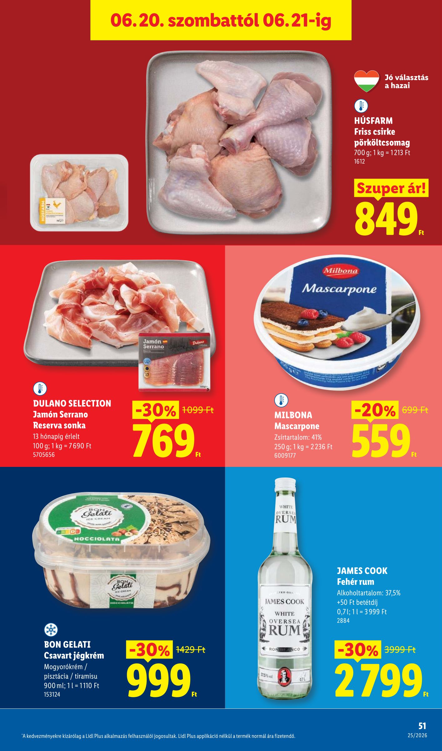 lidl - Lidl hirdetmény a következő hétre csütörtöktől 2026.06.18.-tól szerdától 2026.06.24.-ig - page: 51