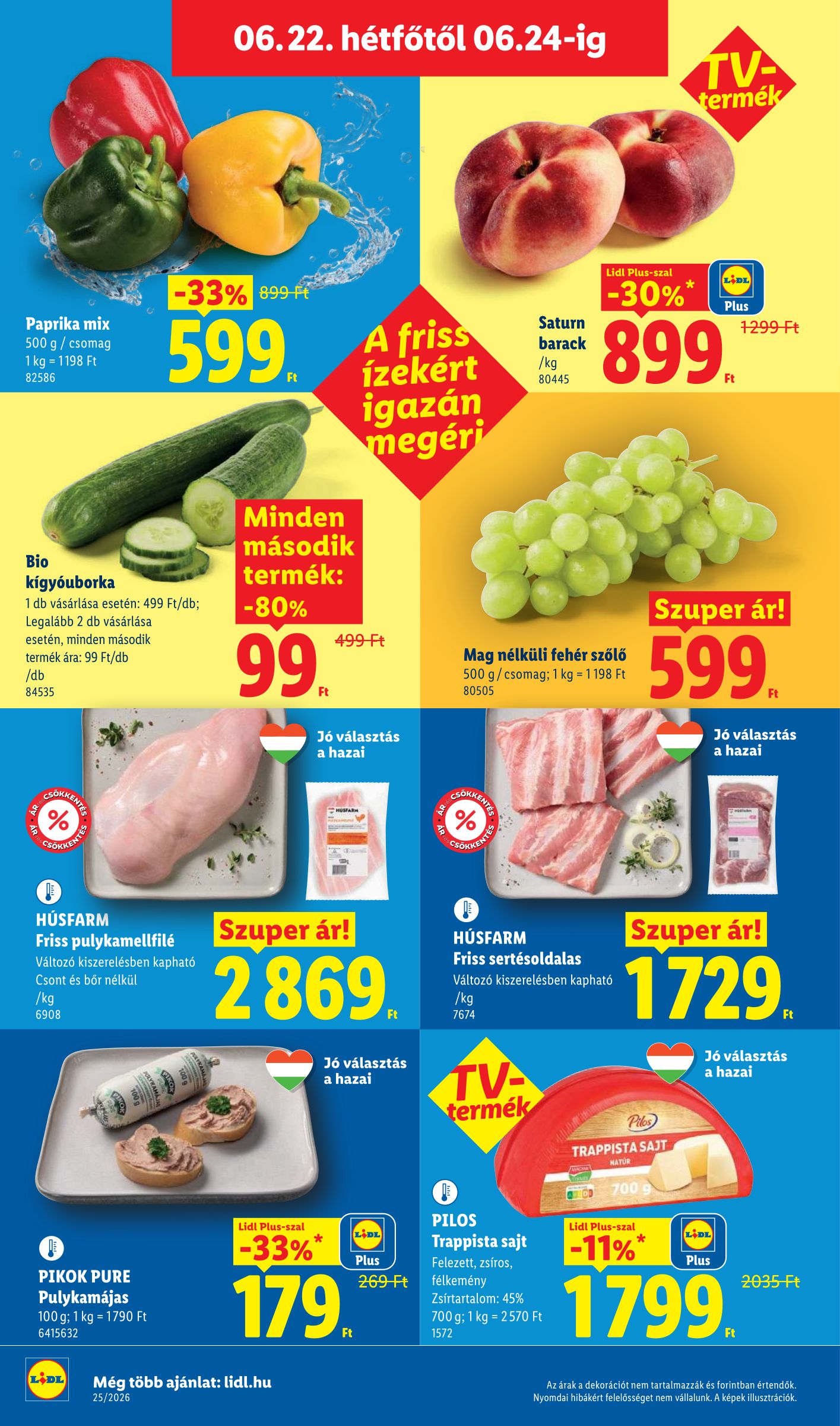 lidl - Lidl hirdetmény a következő hétre csütörtöktől 2026.06.18.-tól szerdától 2026.06.24.-ig - page: 66
