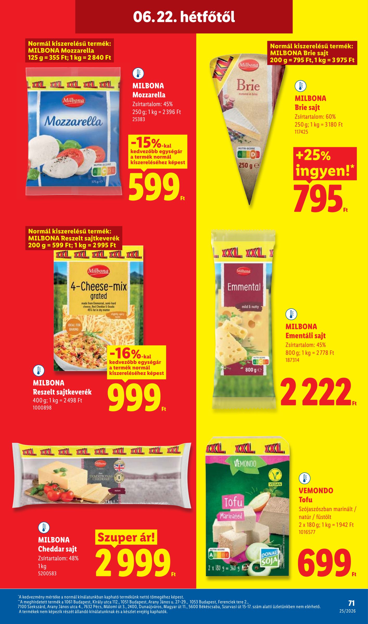 lidl - Lidl hirdetmény a következő hétre csütörtöktől 2026.06.18.-tól szerdától 2026.06.24.-ig - page: 71