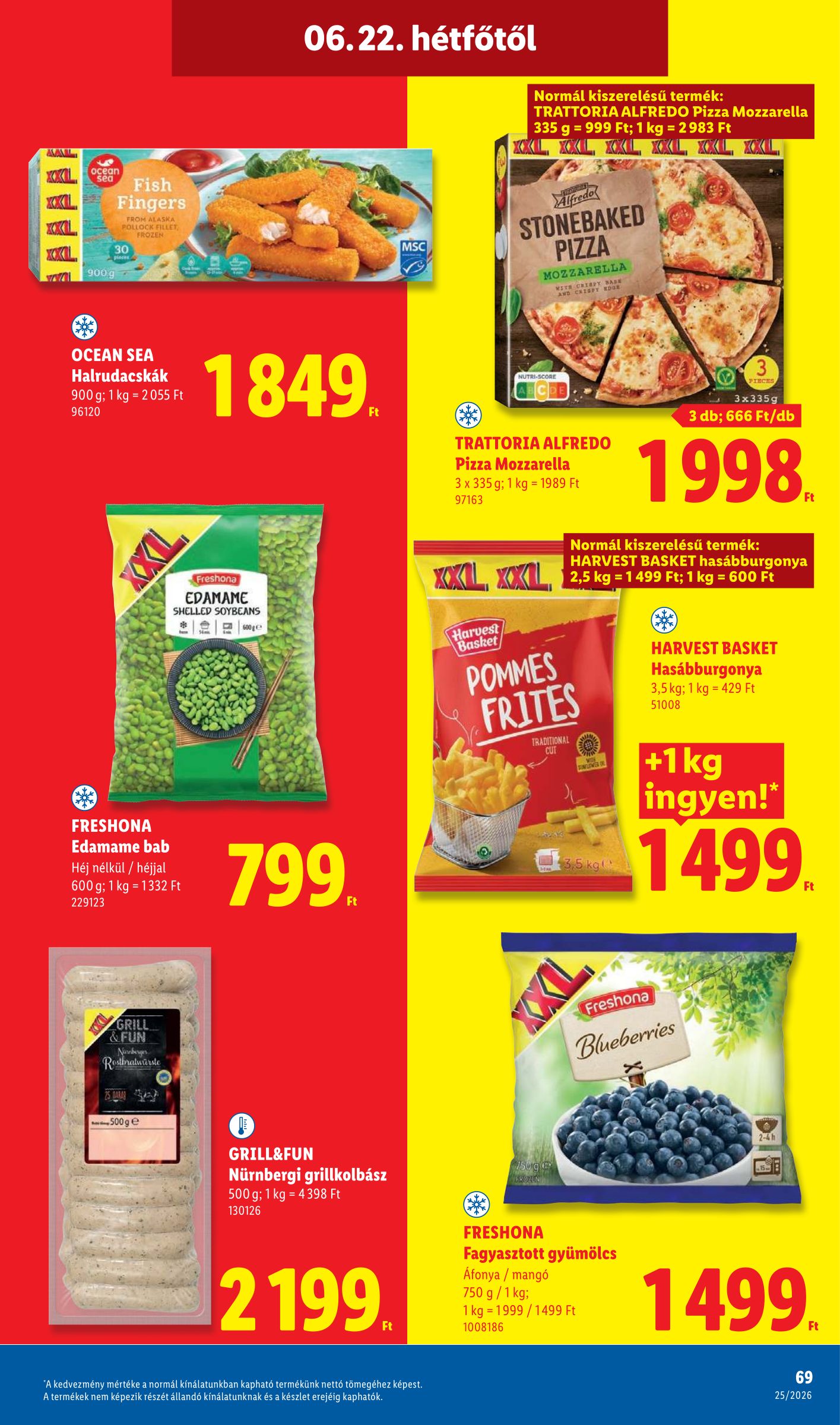 lidl - Lidl hirdetmény a következő hétre csütörtöktől 2026.06.18.-tól szerdától 2026.06.24.-ig - page: 69