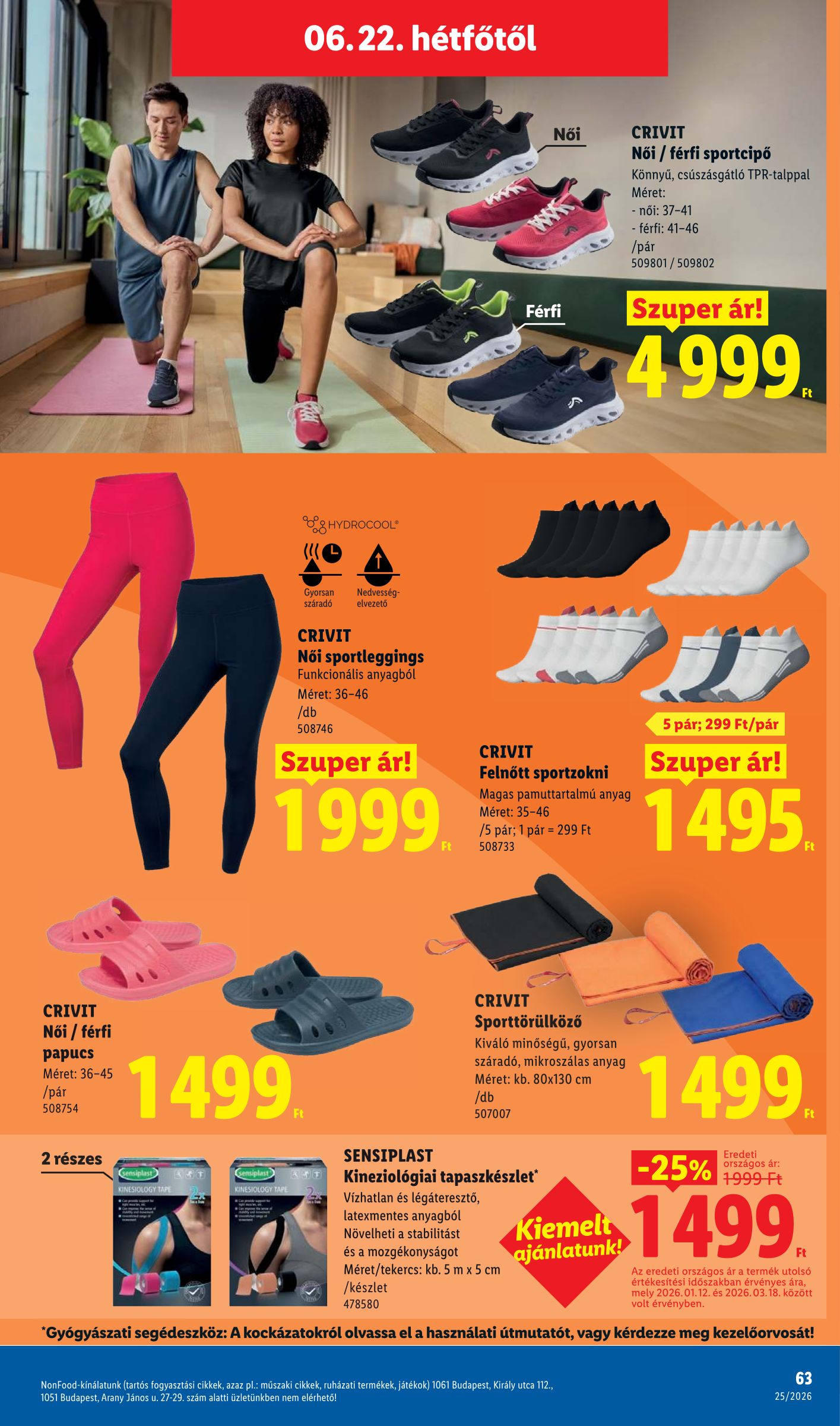 lidl - Lidl hirdetmény a következő hétre csütörtöktől 2026.06.18.-tól szerdától 2026.06.24.-ig - page: 63