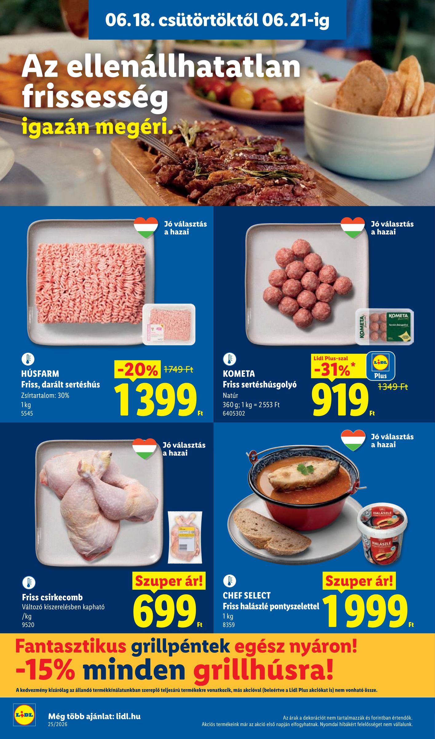 lidl - Lidl hirdetmény a következő hétre csütörtöktől 2026.06.18.-tól szerdától 2026.06.24.-ig - page: 4