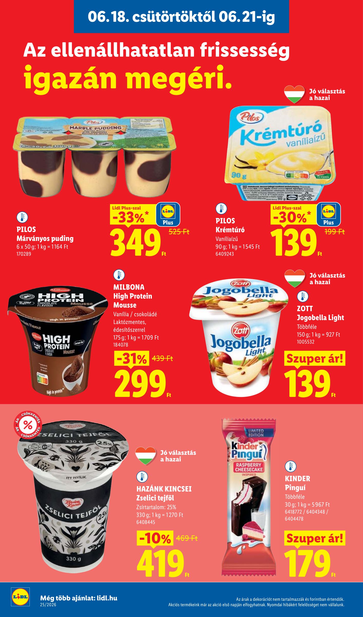 lidl - Lidl hirdetmény a következő hétre csütörtöktől 2026.06.18.-tól szerdától 2026.06.24.-ig - page: 6